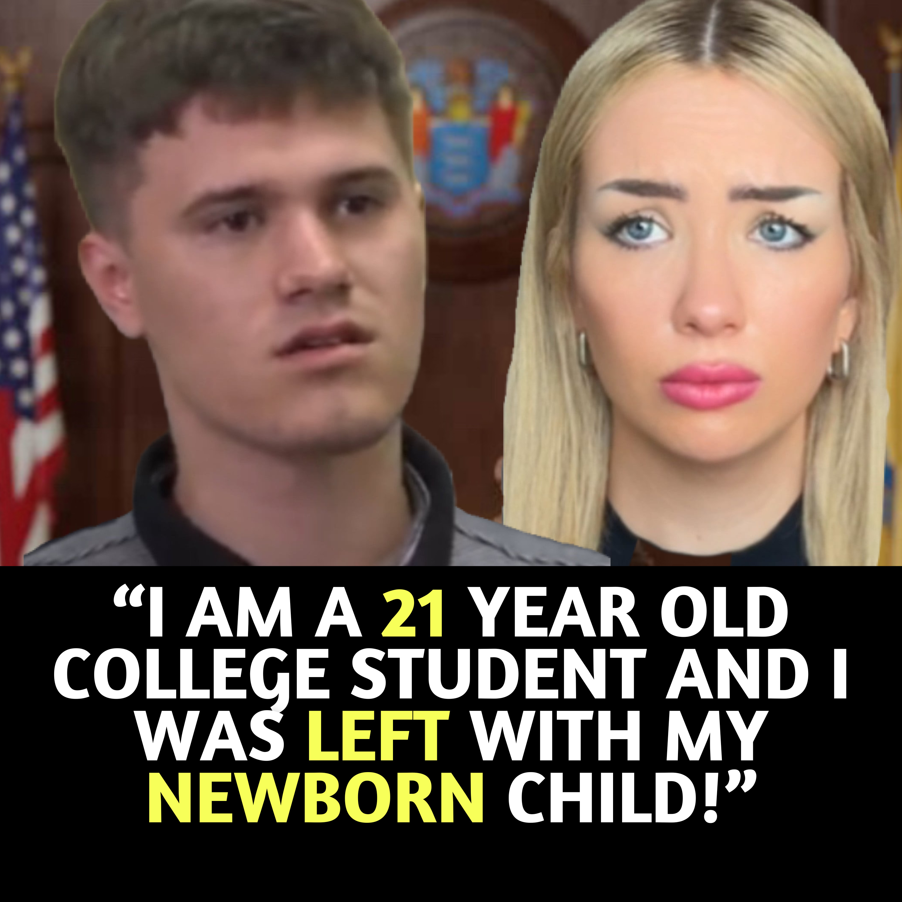 Single 21 Year Old Dad Begs Judge for Financial Help After Baby Momma Ghosts Him 😲😢 episode artwork