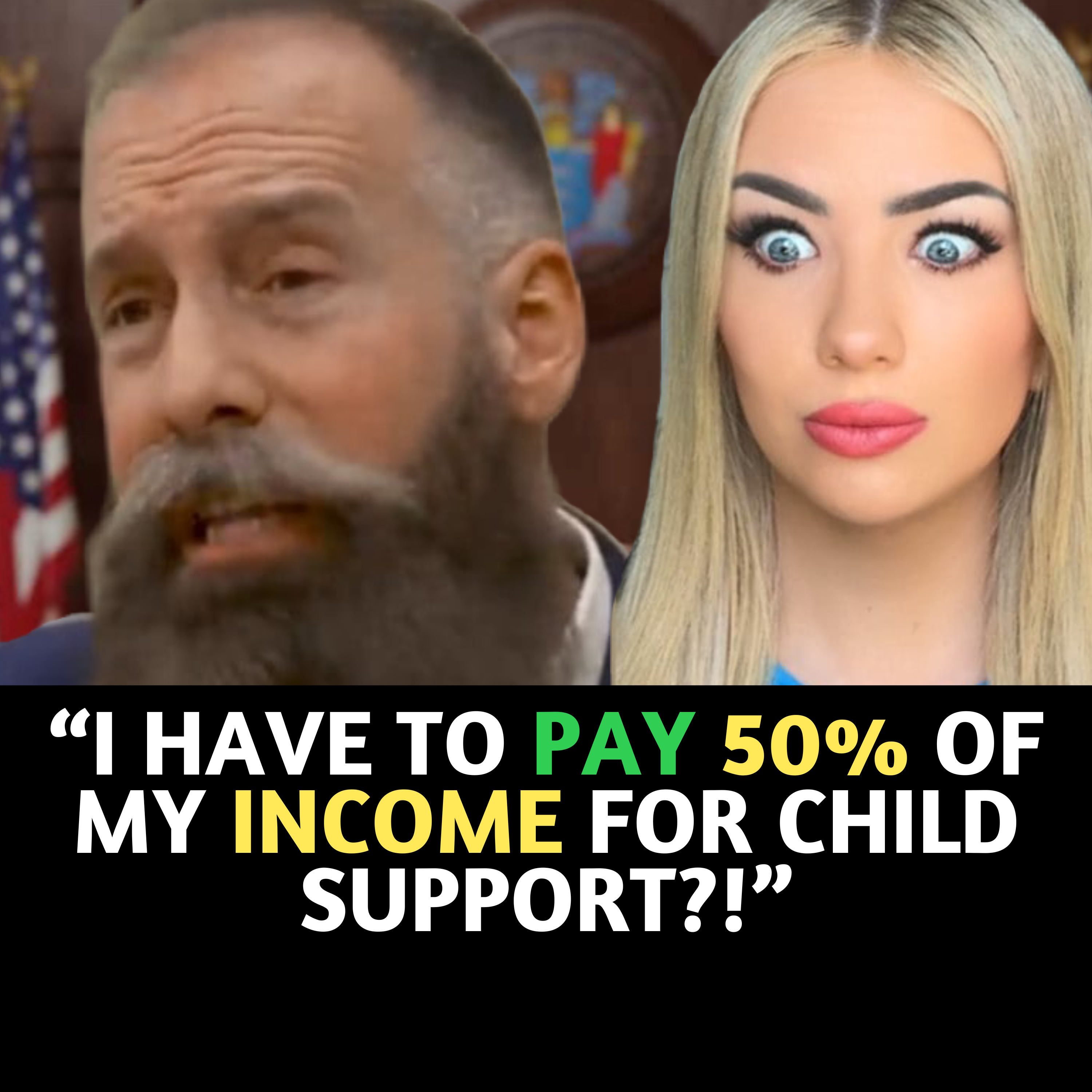 Baby Momma get 50% of his INCOME for Child Support! 😱😲 episode artwork