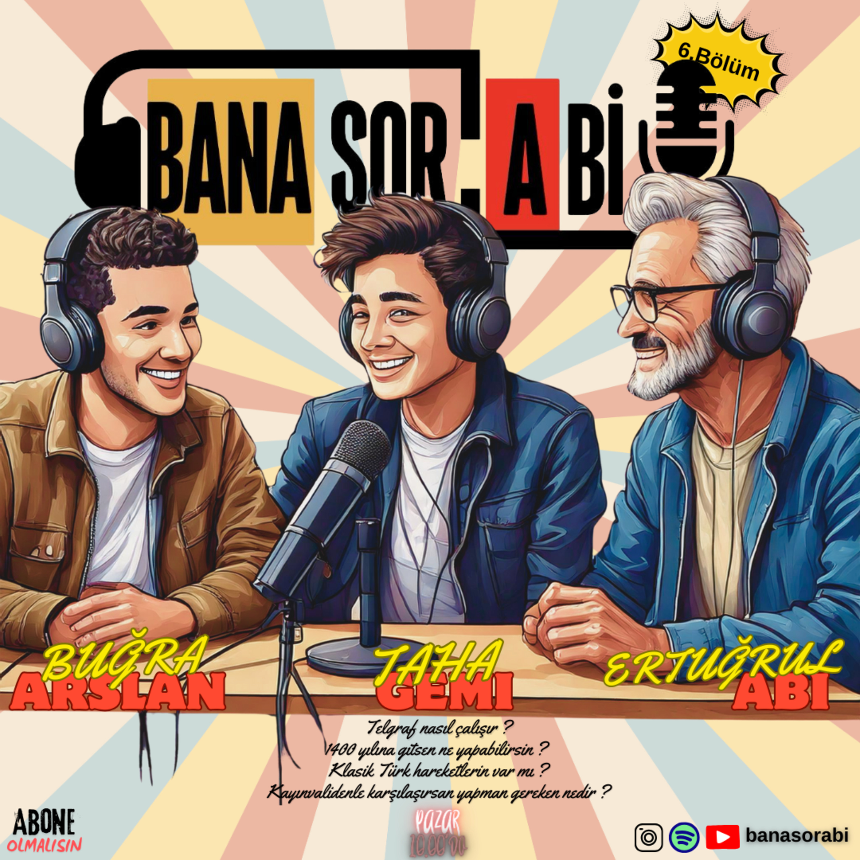 B6. Telgraf - 1400 - Hayvanlar - Türk Hareketleri With Ertuğrul Abi episode artwork