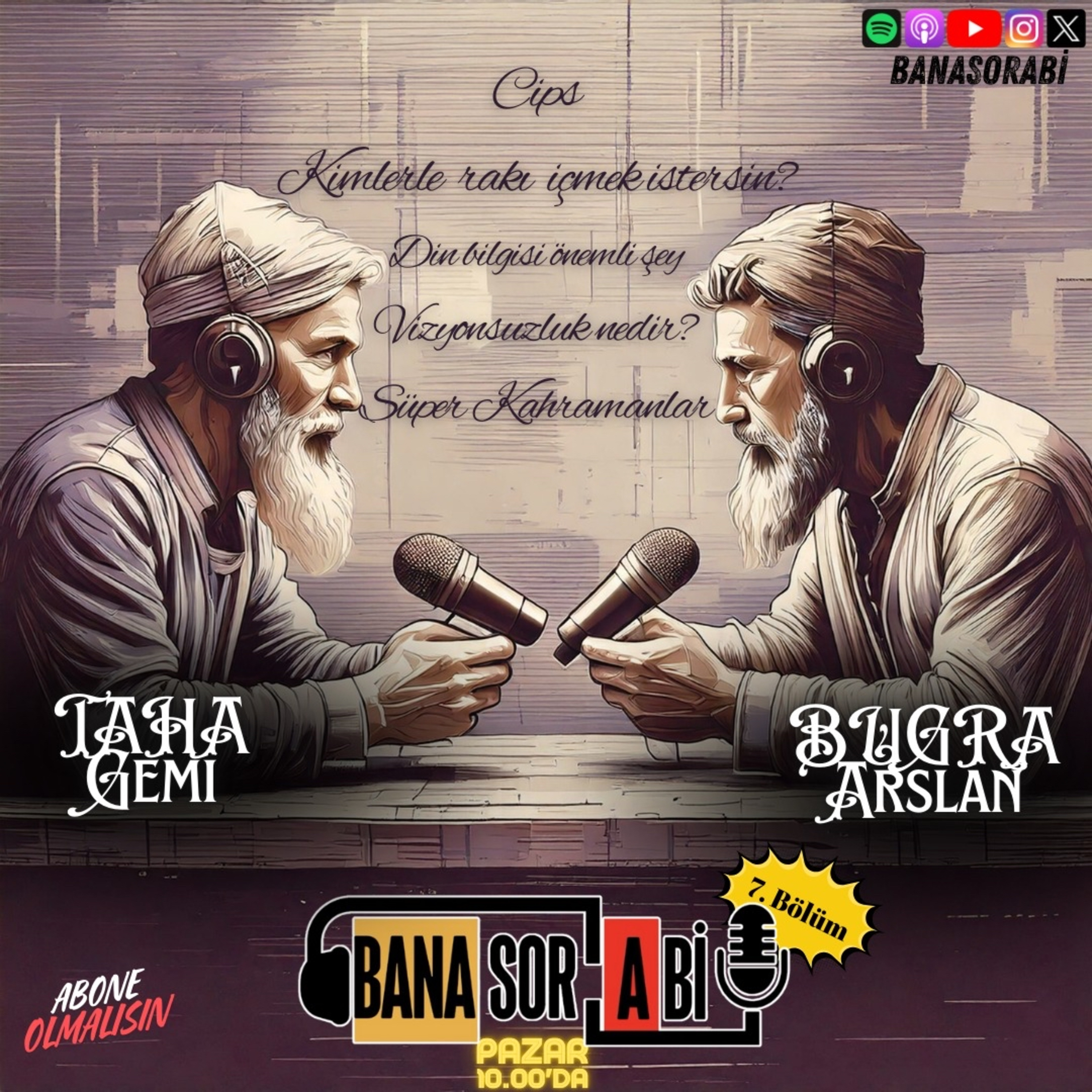 B7. Cips - Rakı Masası - Dinler - Vizyonsuzluk episode artwork