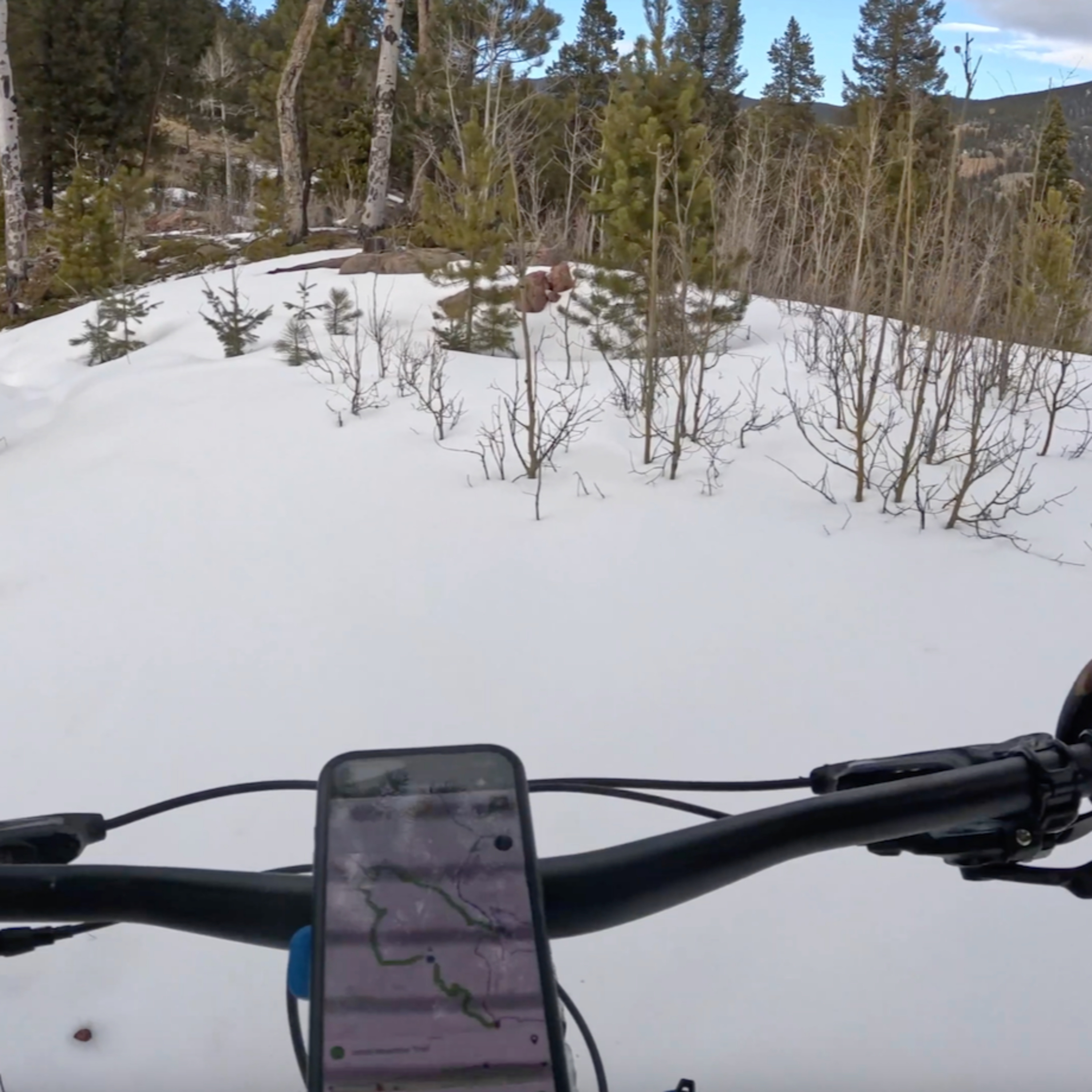West Meadow Trail - Snow got too deep! - Staunton State Park - Colorado episode artwork