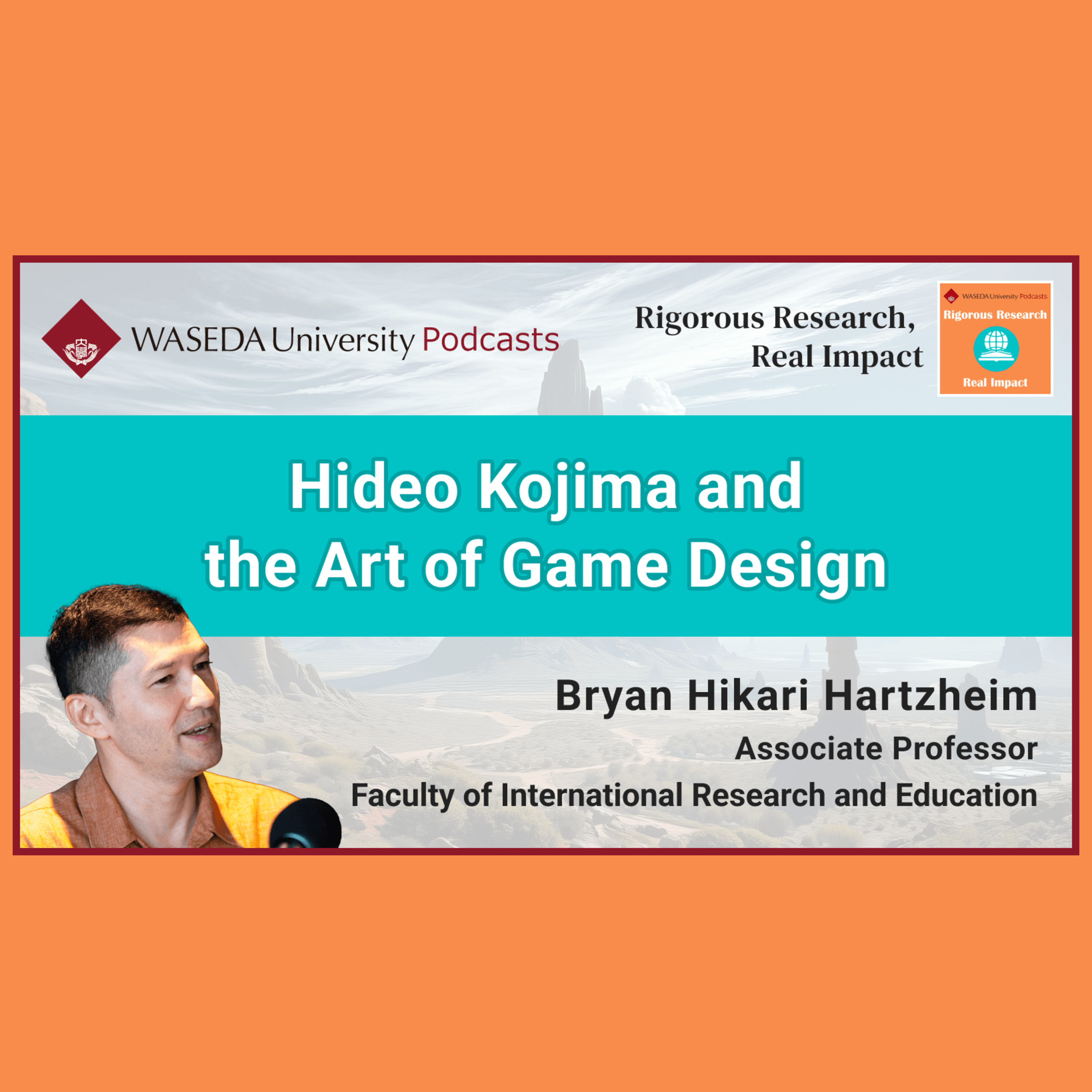Hideo Kojima and the Art of Game Design (Assoc. Prof. Bryan Hikari Hartzheim) episode artwork