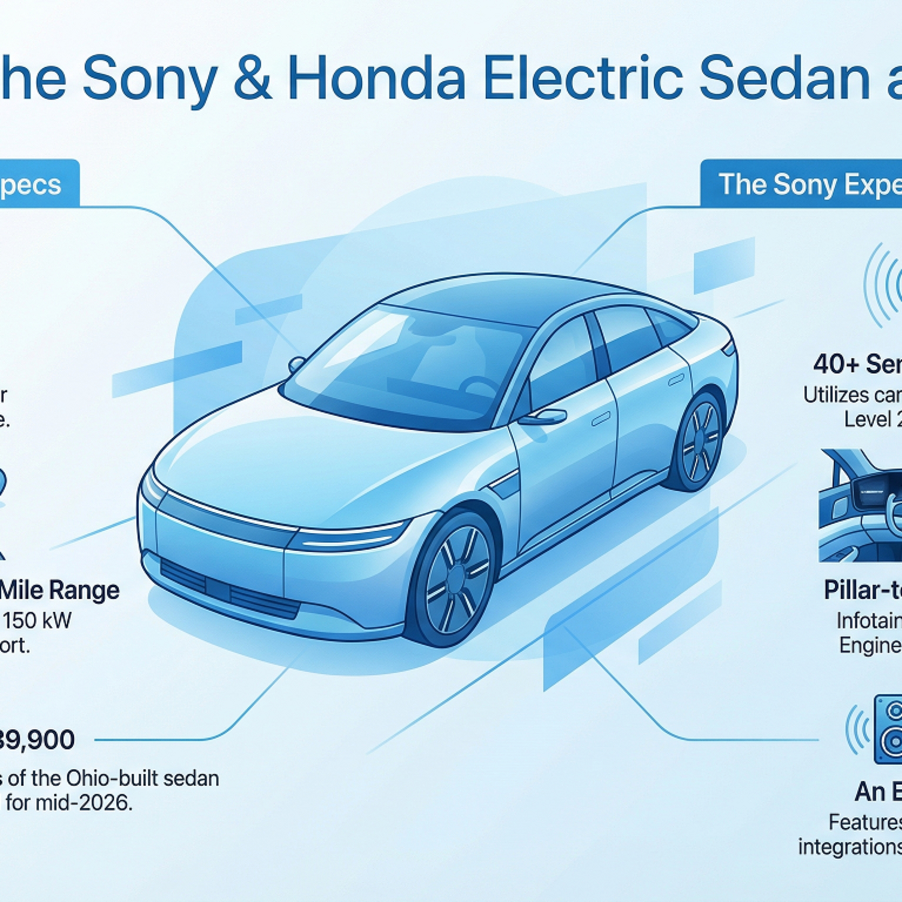 Afeela: Sony Honda Electric Sedan Debut