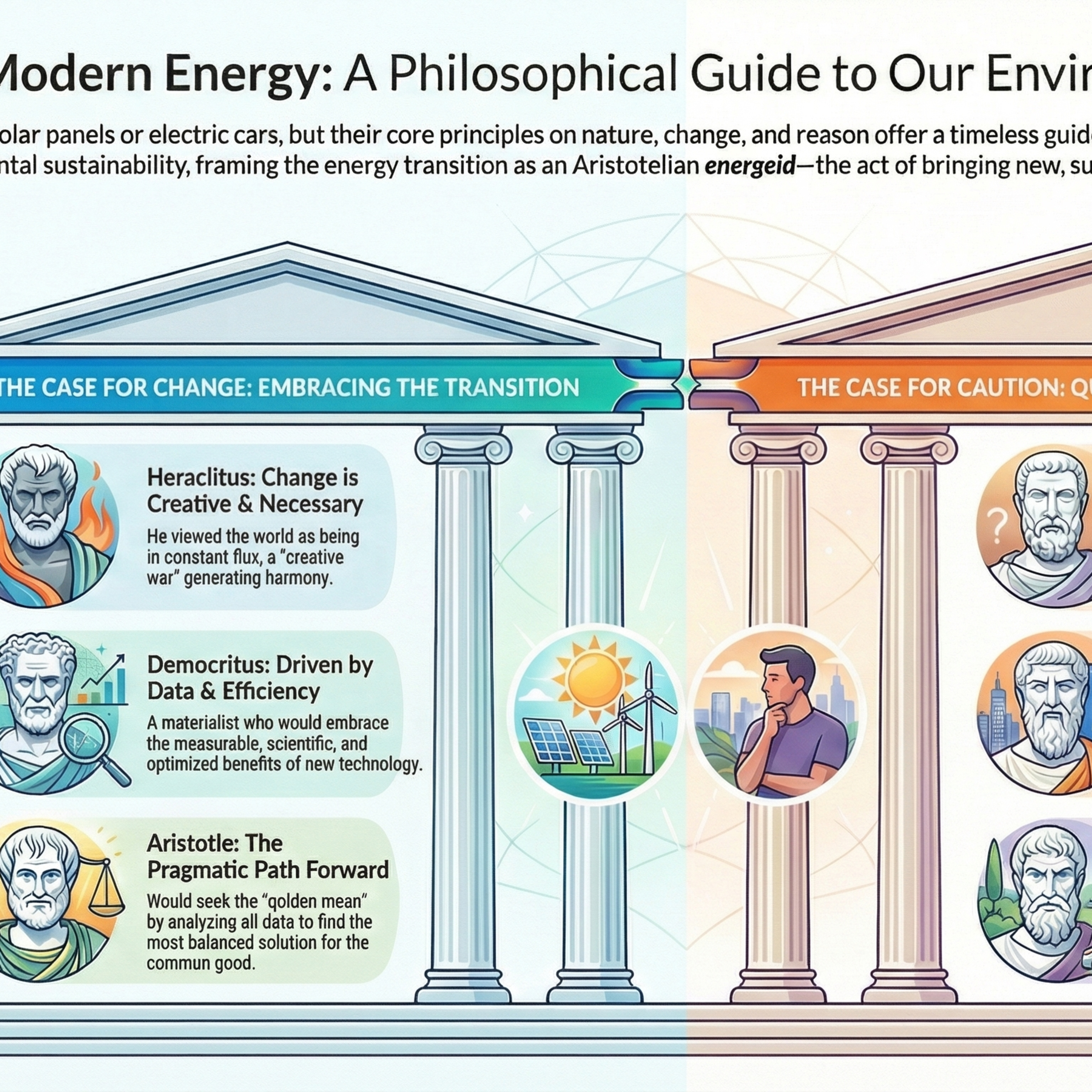 Ancient Philosophers on Energy Transition and Electric Vehicles
