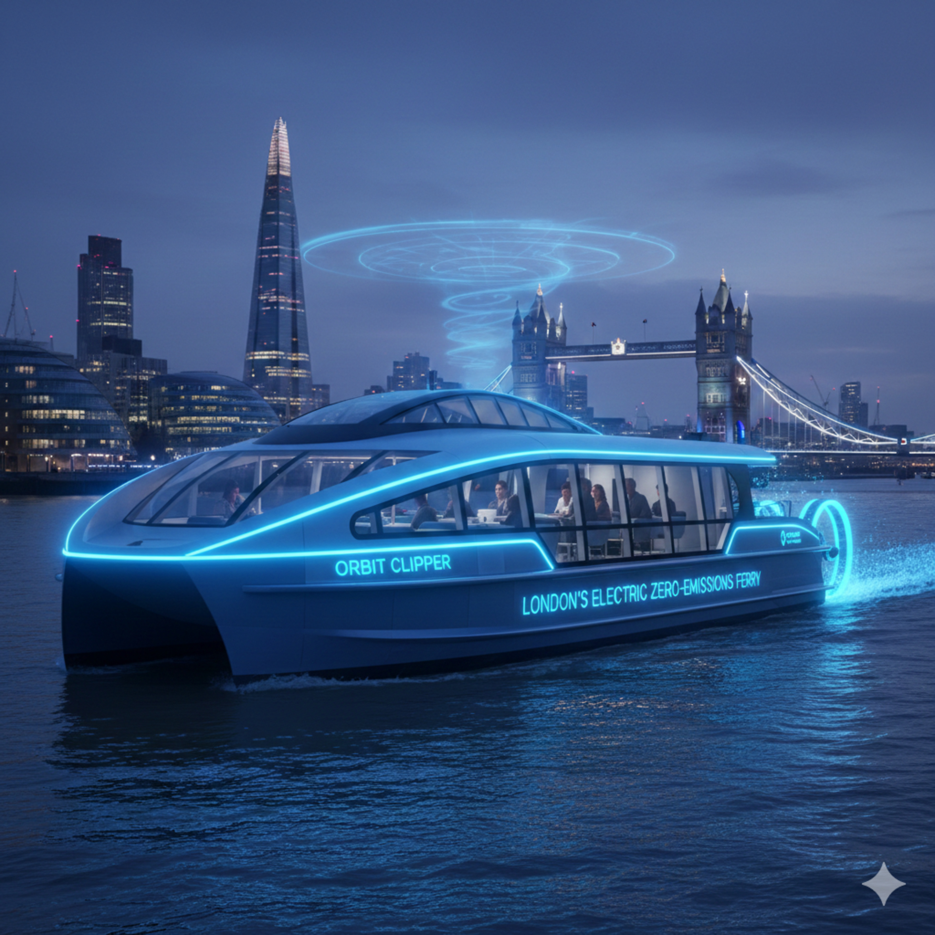 Orbit Clipper: London's Electric Zero-Emissions Ferry