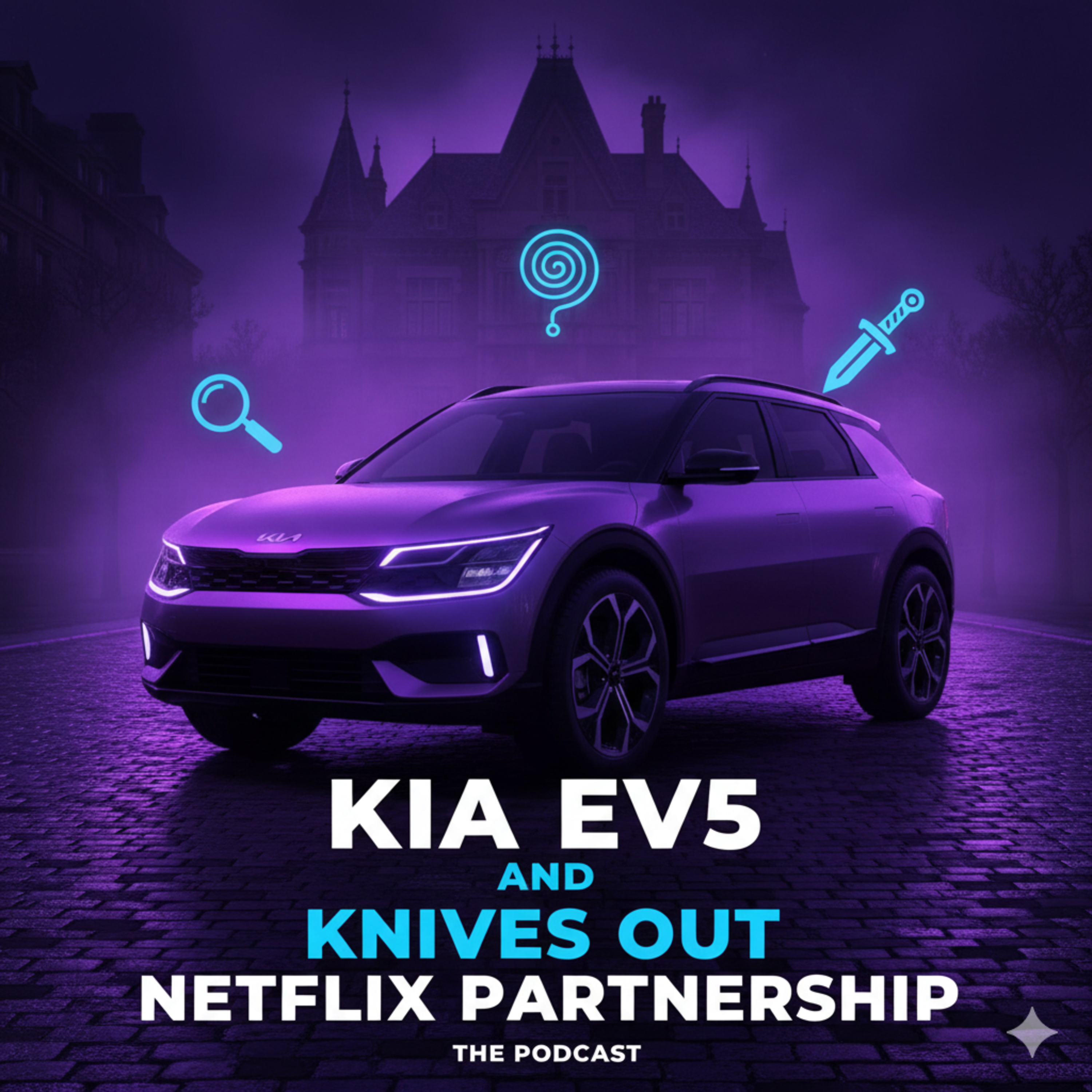 Kia EV5 and Knives Out Netflix Partnership