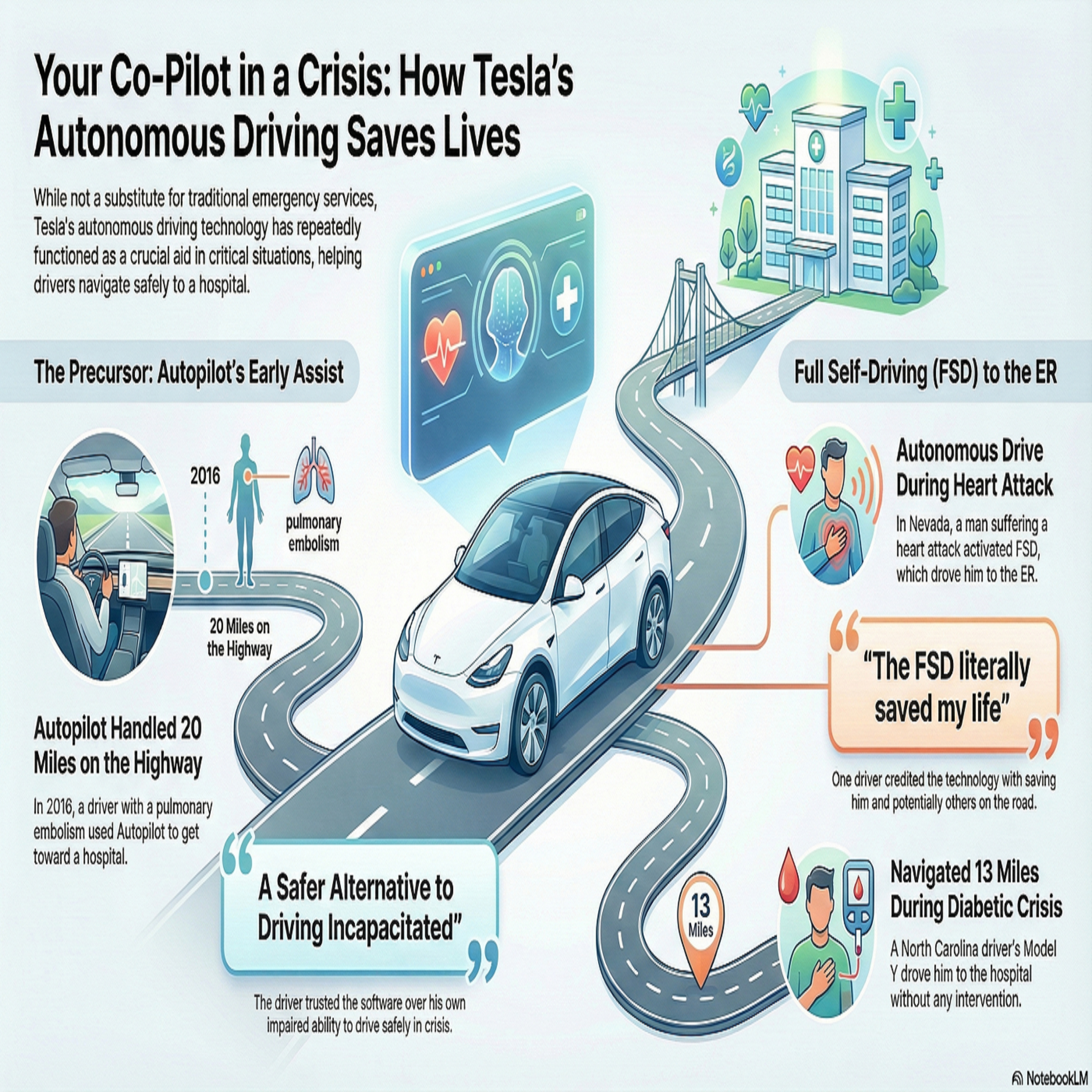 Tesla Autopilot Saves Man During Heart Attack Tesla Autopilot Saves Man During Heart Attack
