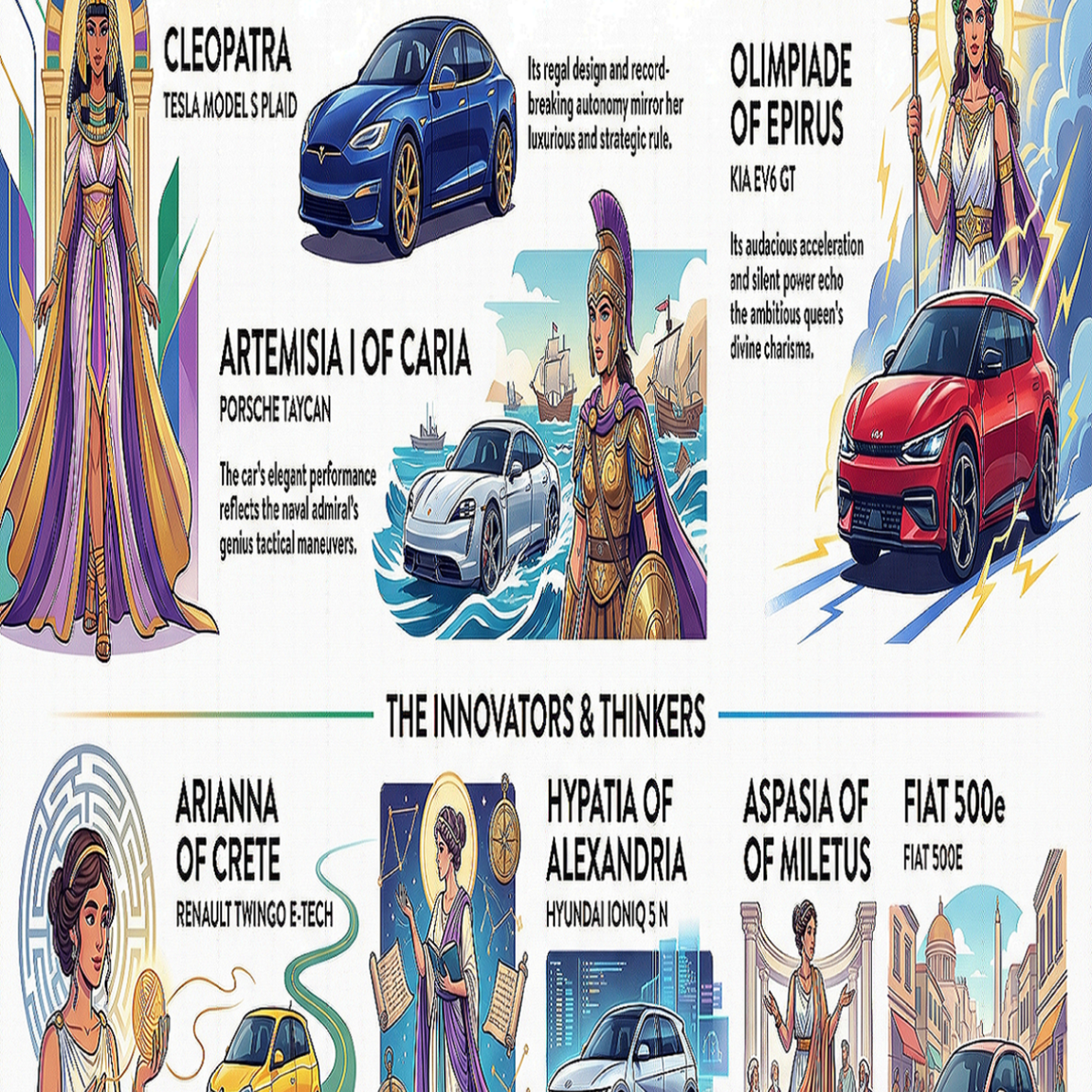 Mythic Women and Modern Electric Vehicles Mythic Women and Modern Electric Vehicles