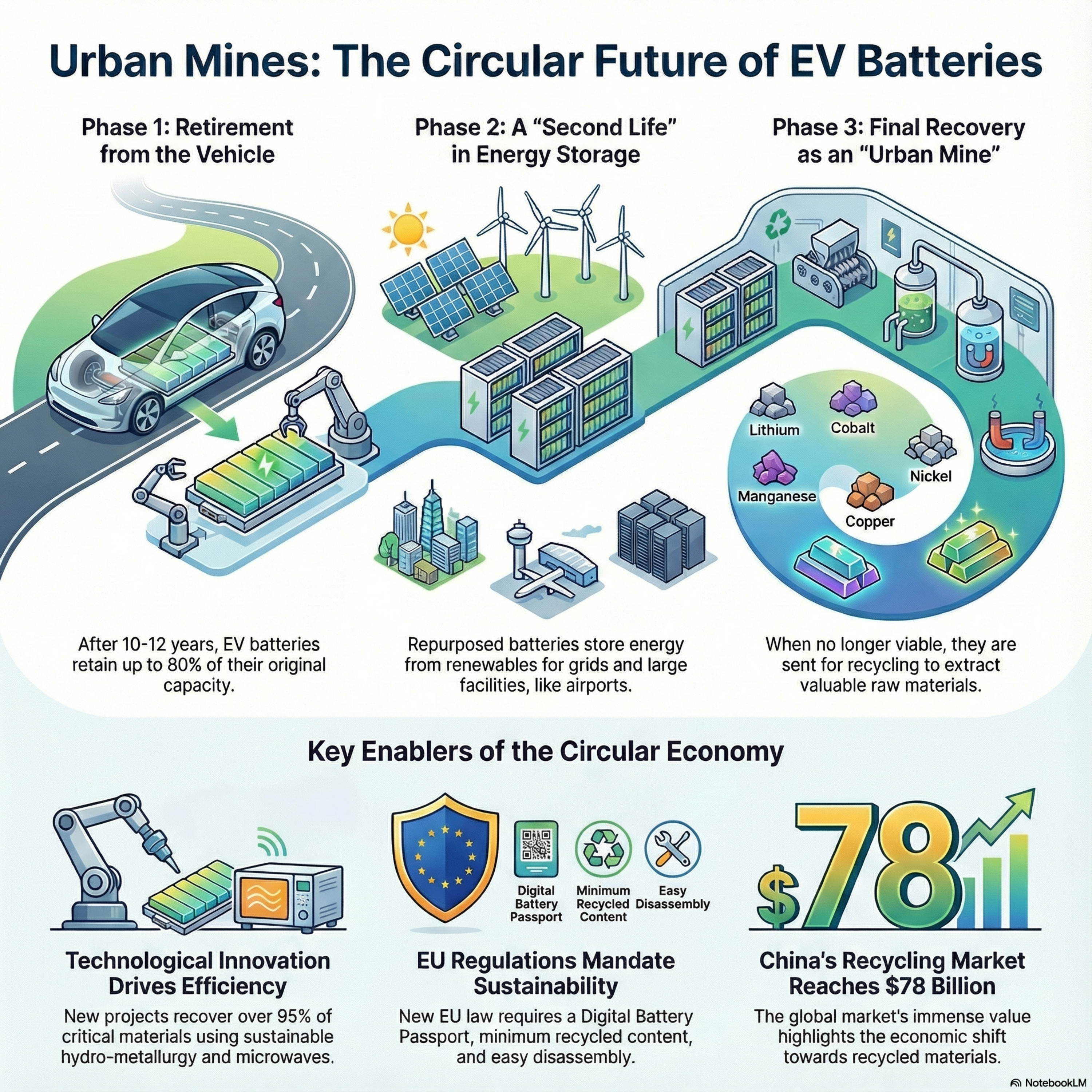 China's Industrial Dominance in Electric Vehicle Battery Recycling episode artwork