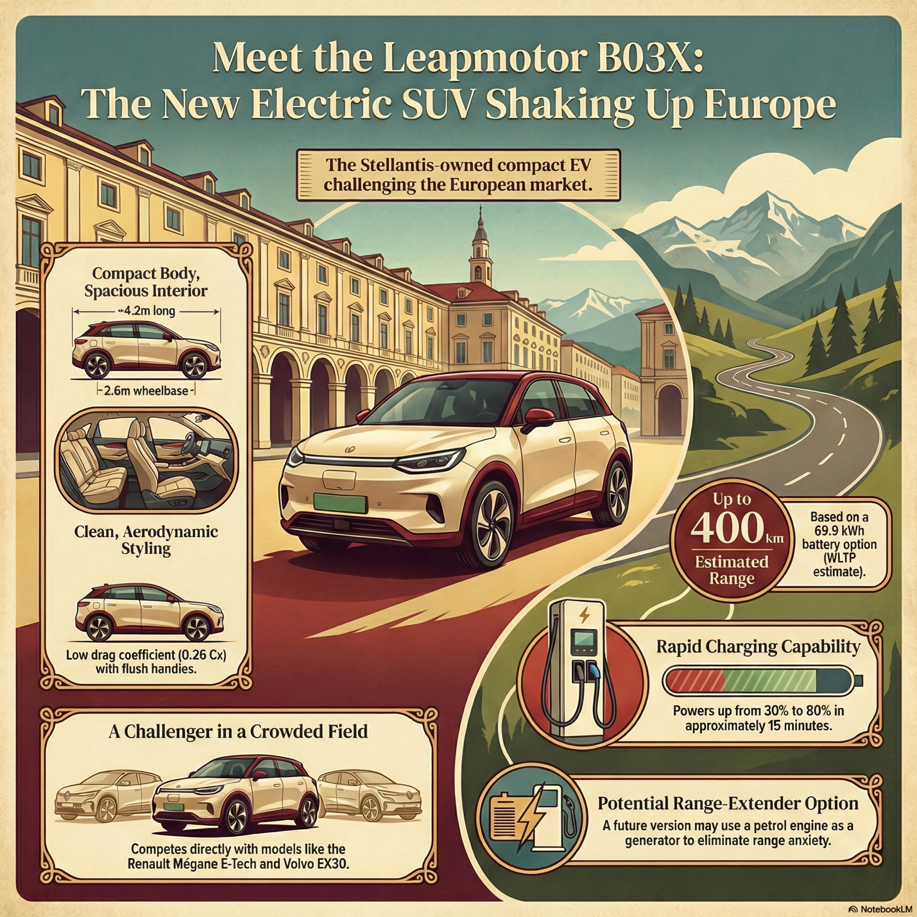 Leapmotor B03X: The Compact Electric SUV Revolution