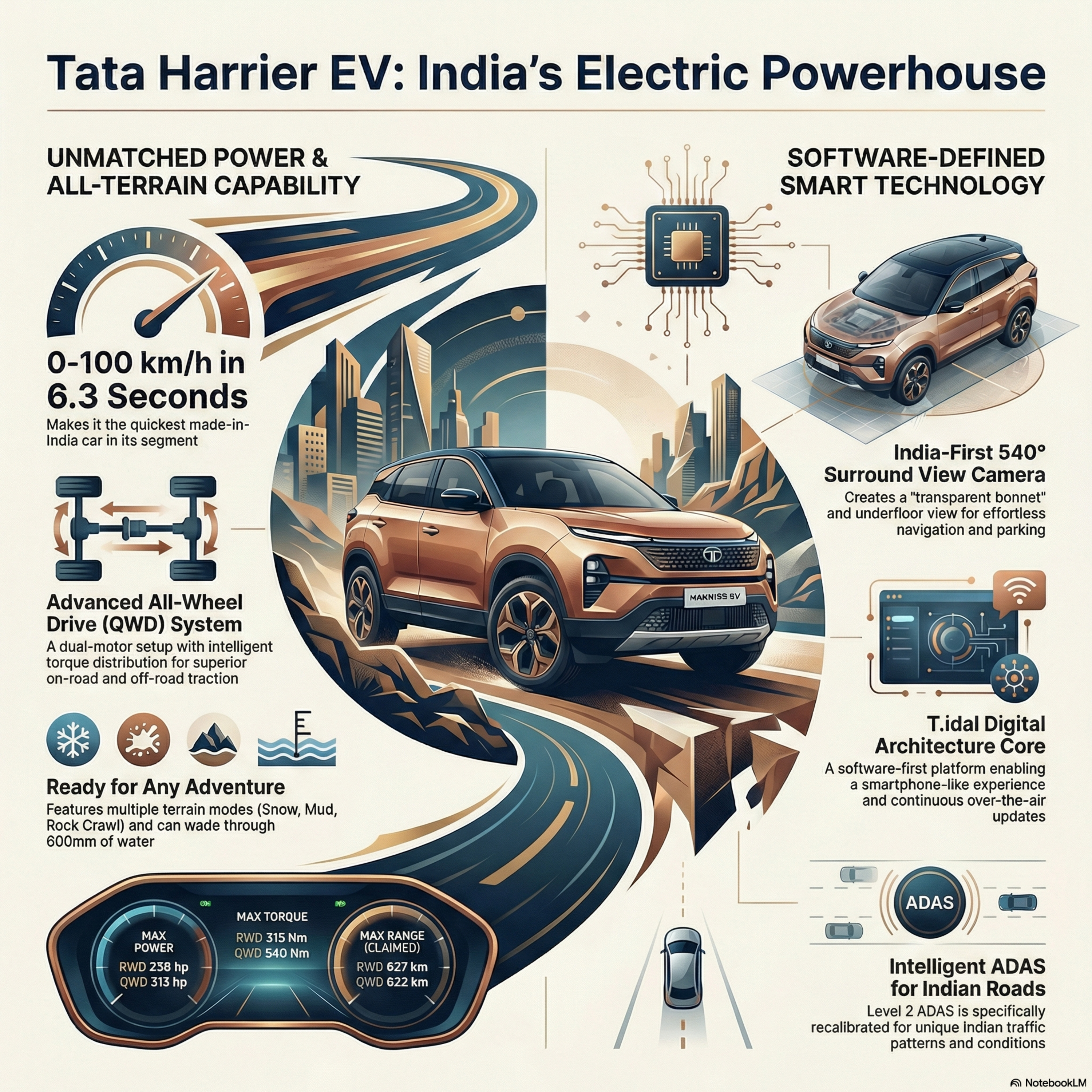 Tata Harrier EV: The Future of Indian Electric SUVs
