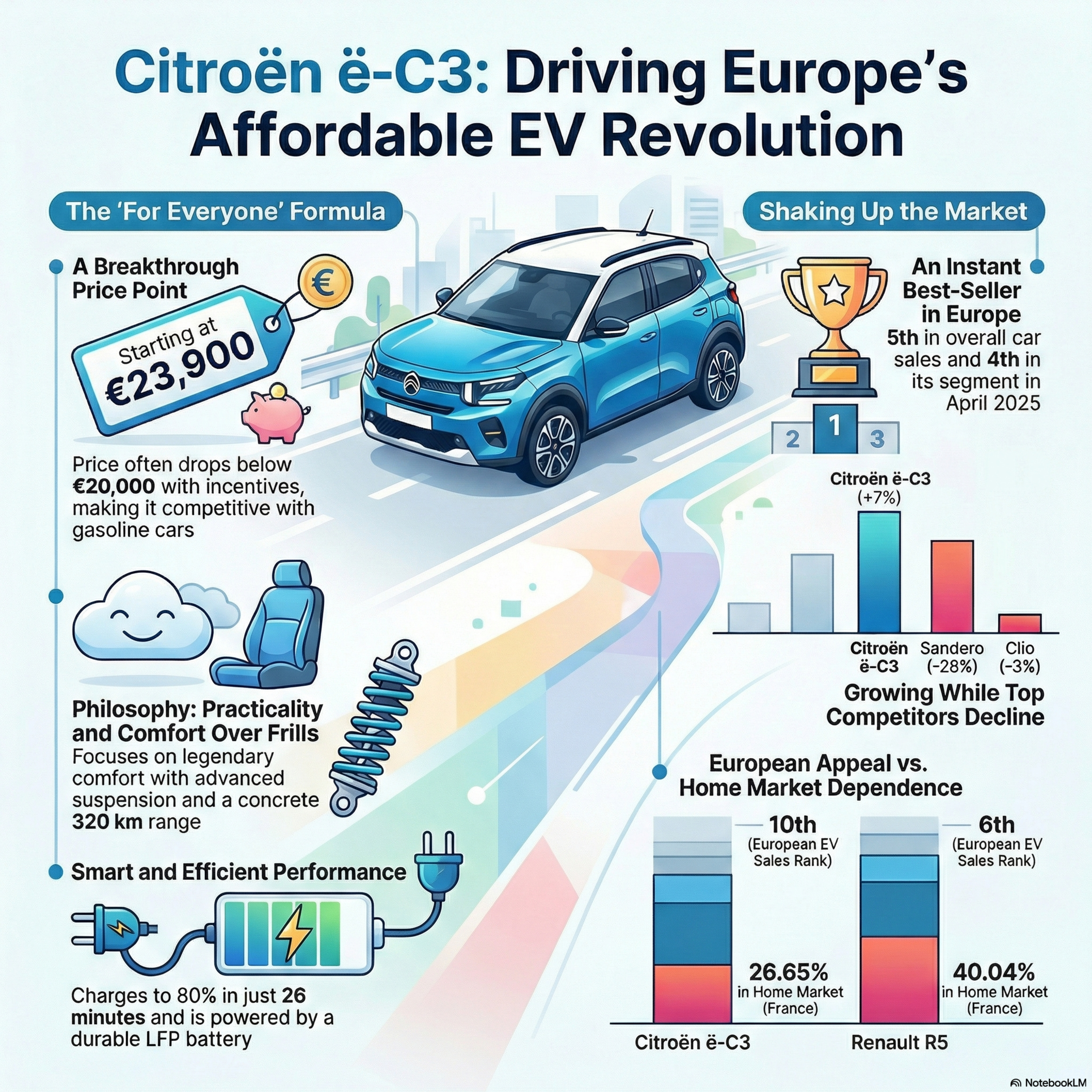 Citroën ë-C3: The Democratization of the Electric Vehicle