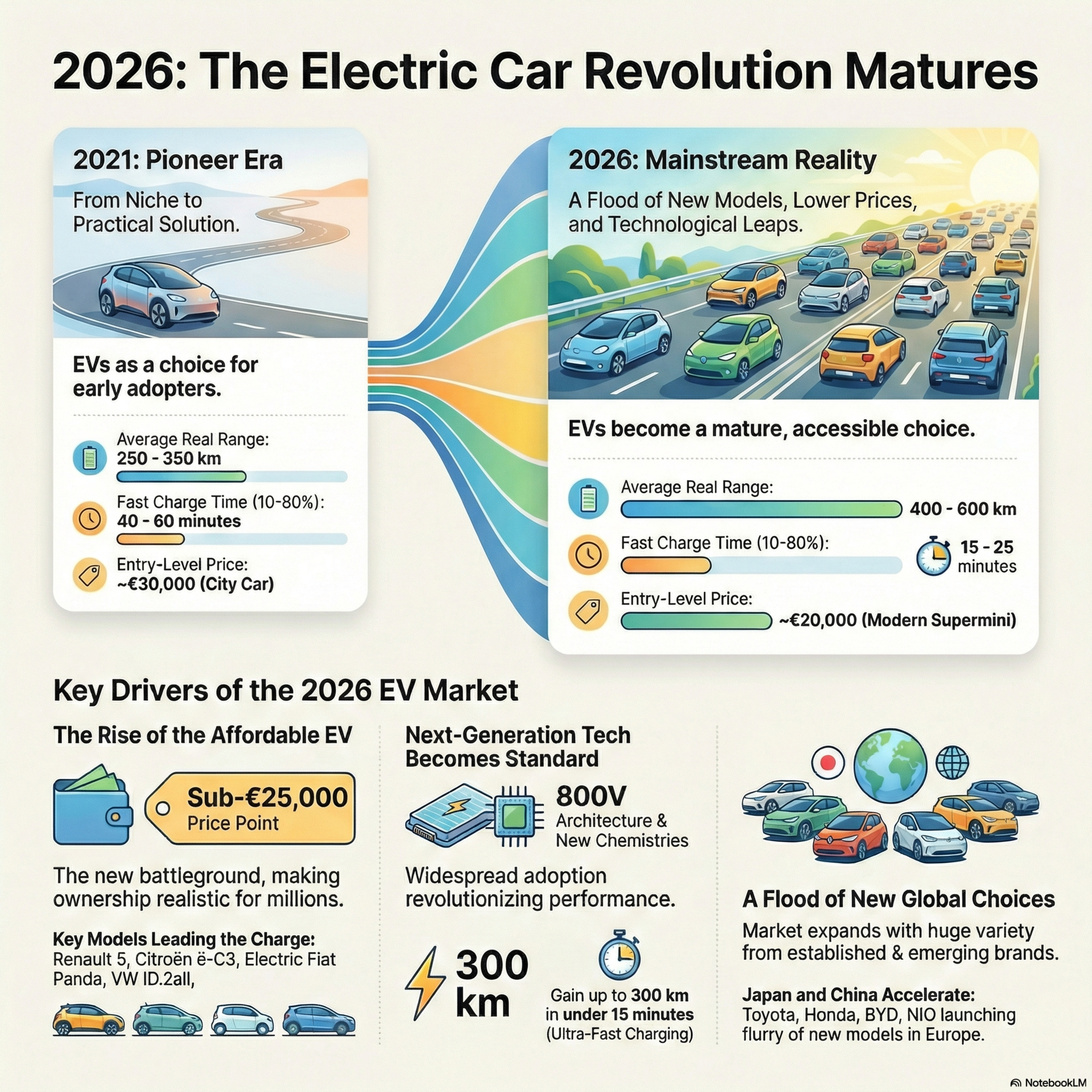 The Great Electric Acceleration: 2021 to 2026