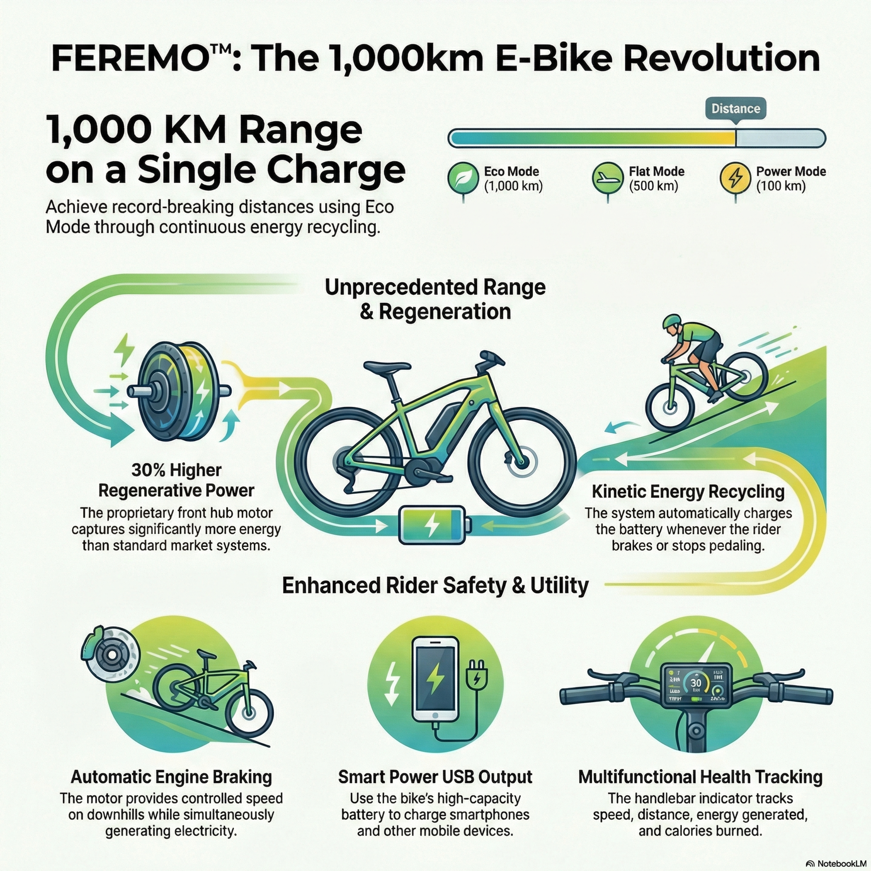 Taiyo Yuden Feremo: The 1,000-Kilometer Electric Bicycle
