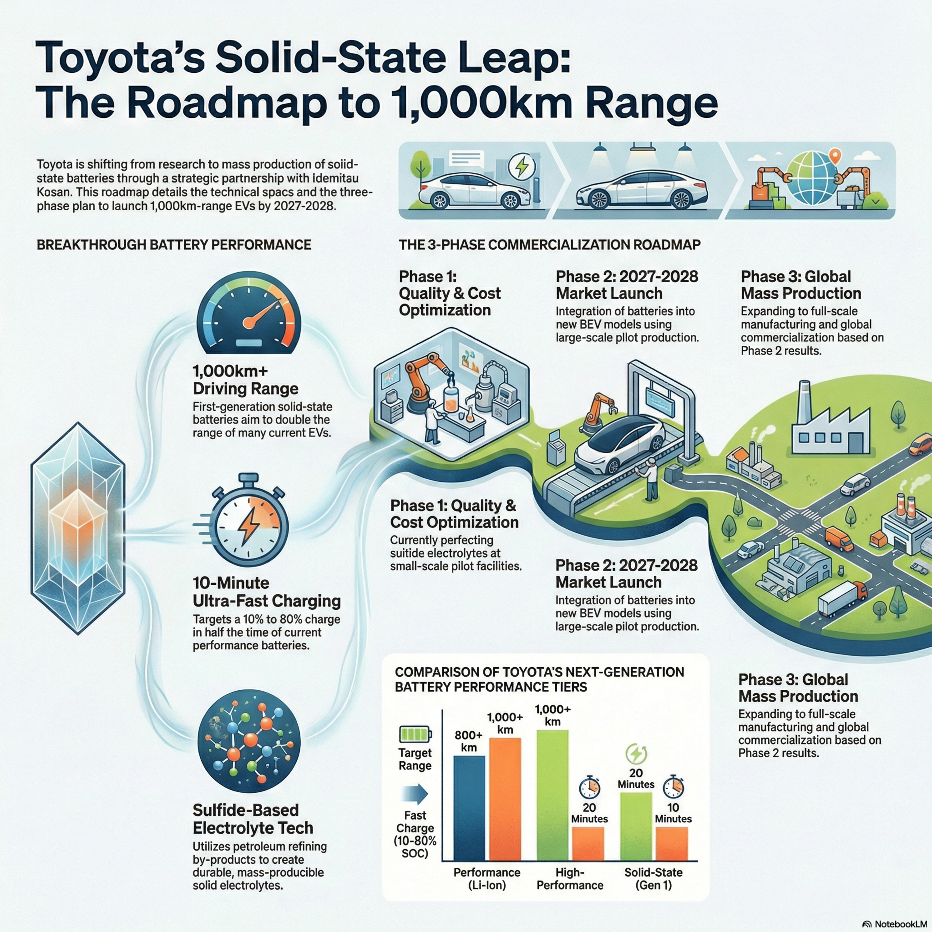 Toyota's Solid-State Evolution: 1,000 Kilometers of Electric Innovation