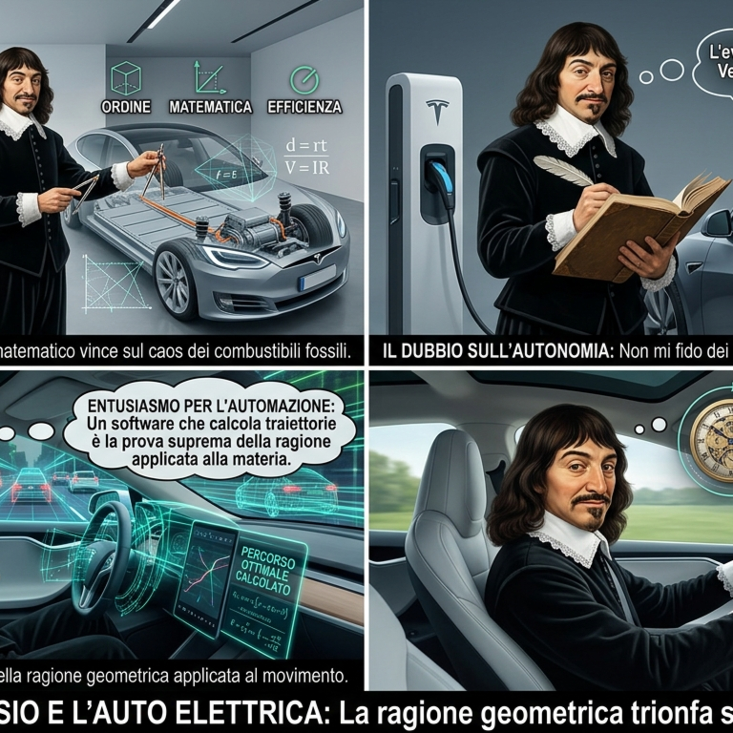 Auto elettriche sotto la lente cartesiana