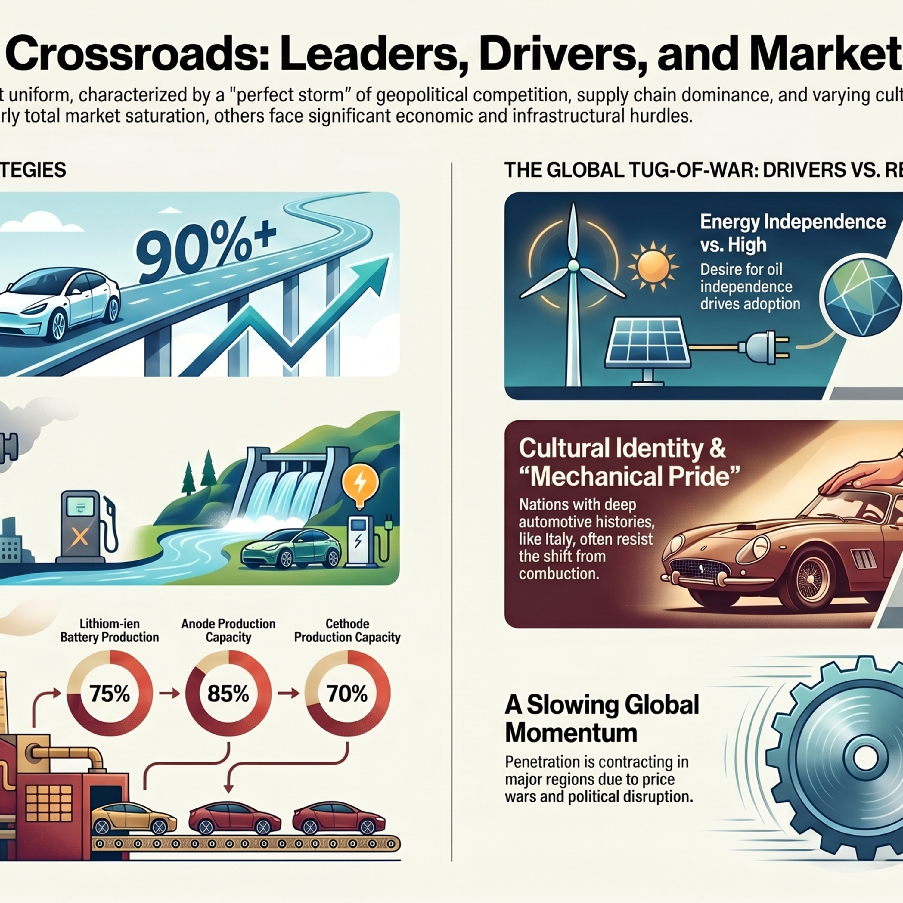 The Global Electric Vehicle Divide: Ambition and Resistance