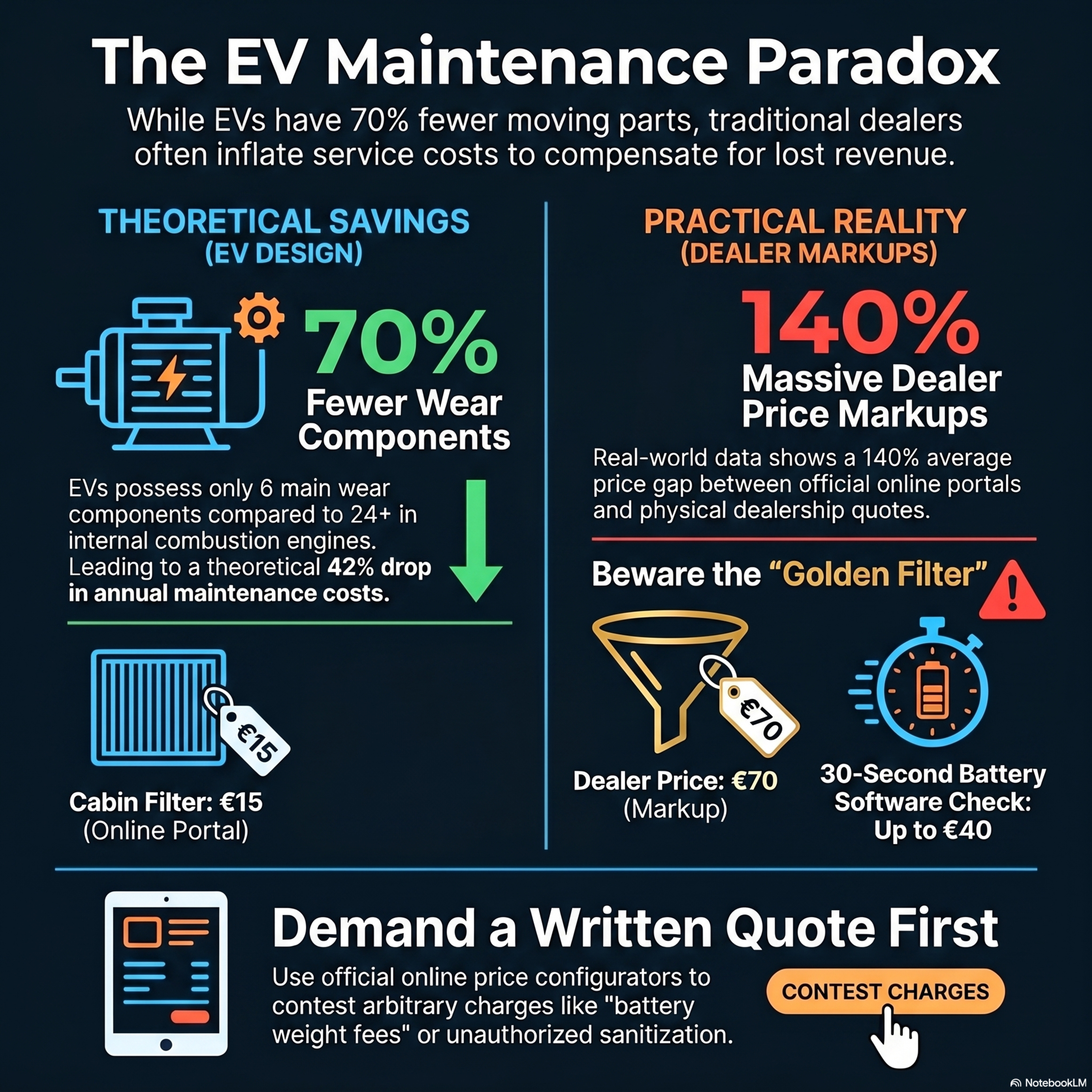 The EV Maintenance Paradox: Why Dealerships Are Inflating Your Service Bills