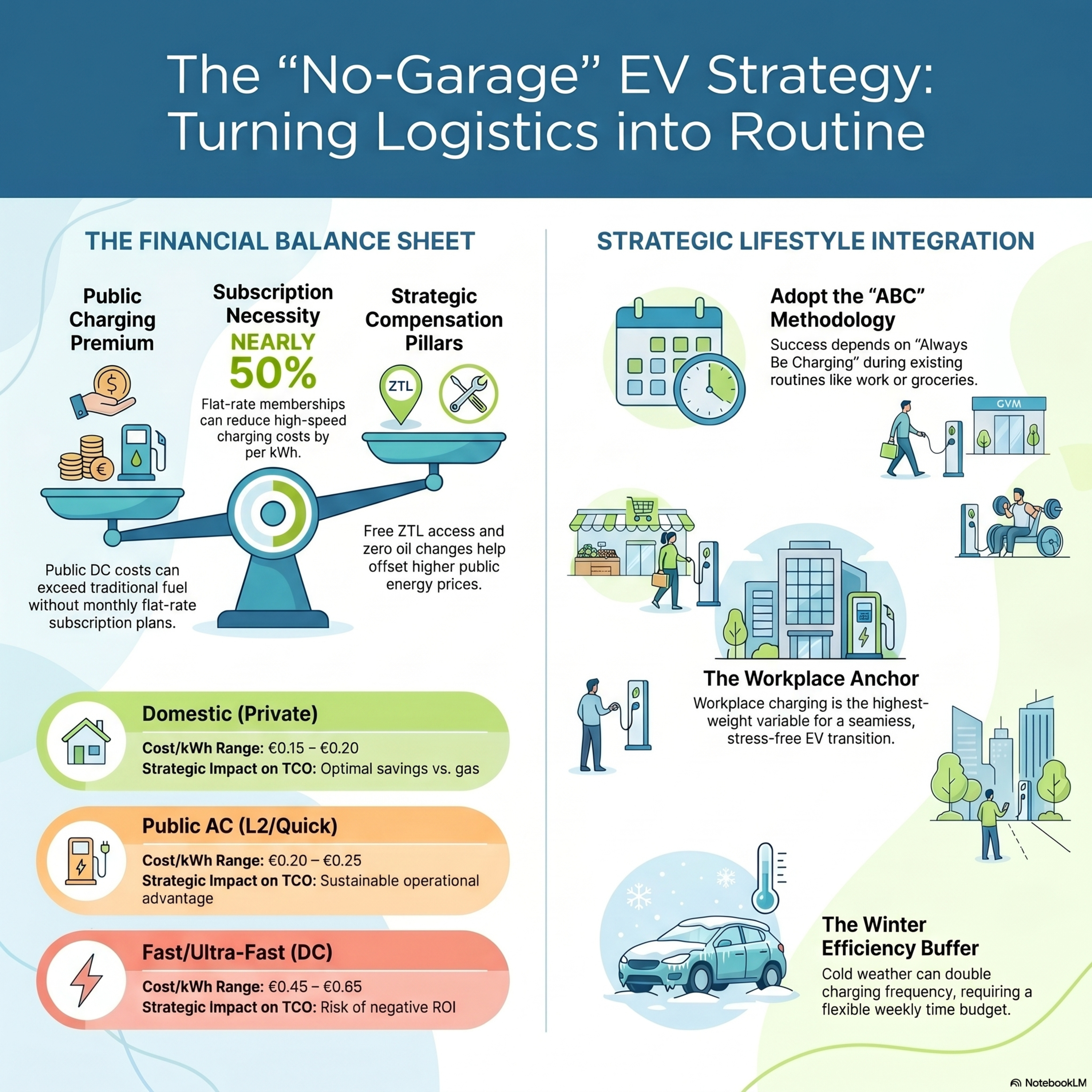 Owning an EV without a home garage