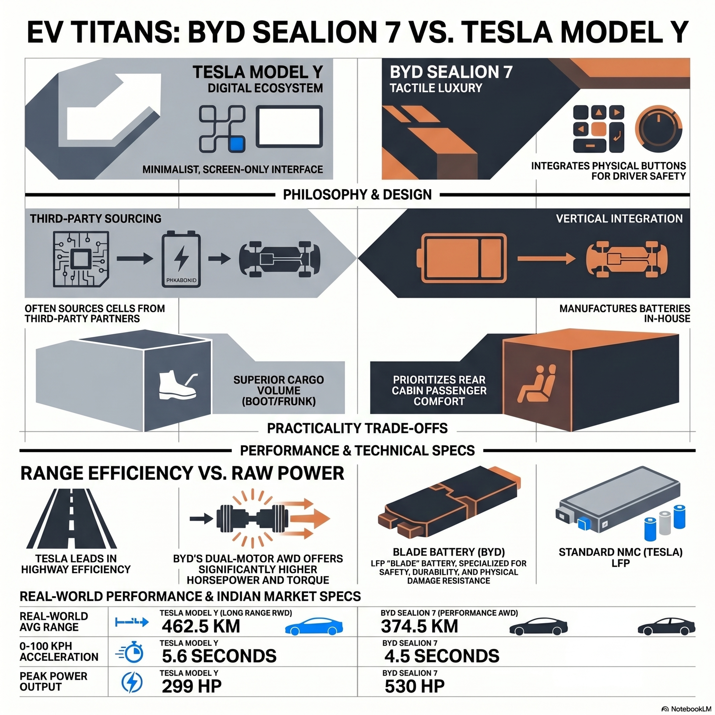 Tesla Model Y vs BYD Sealion 7: The Electric Duel