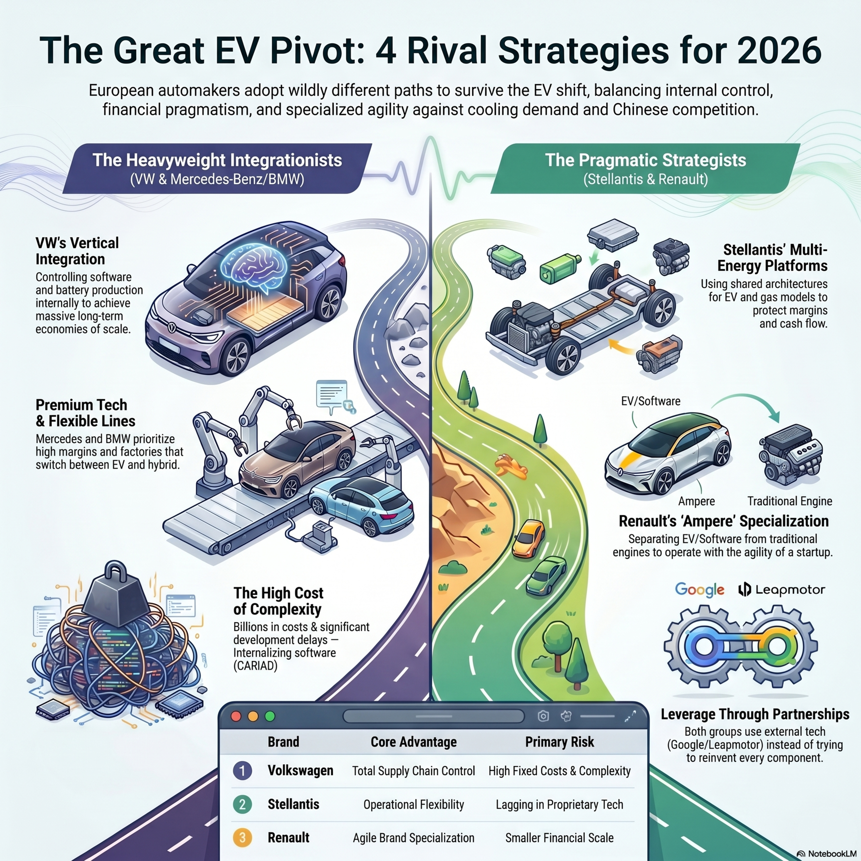 Strategies of the European Automotive Giants