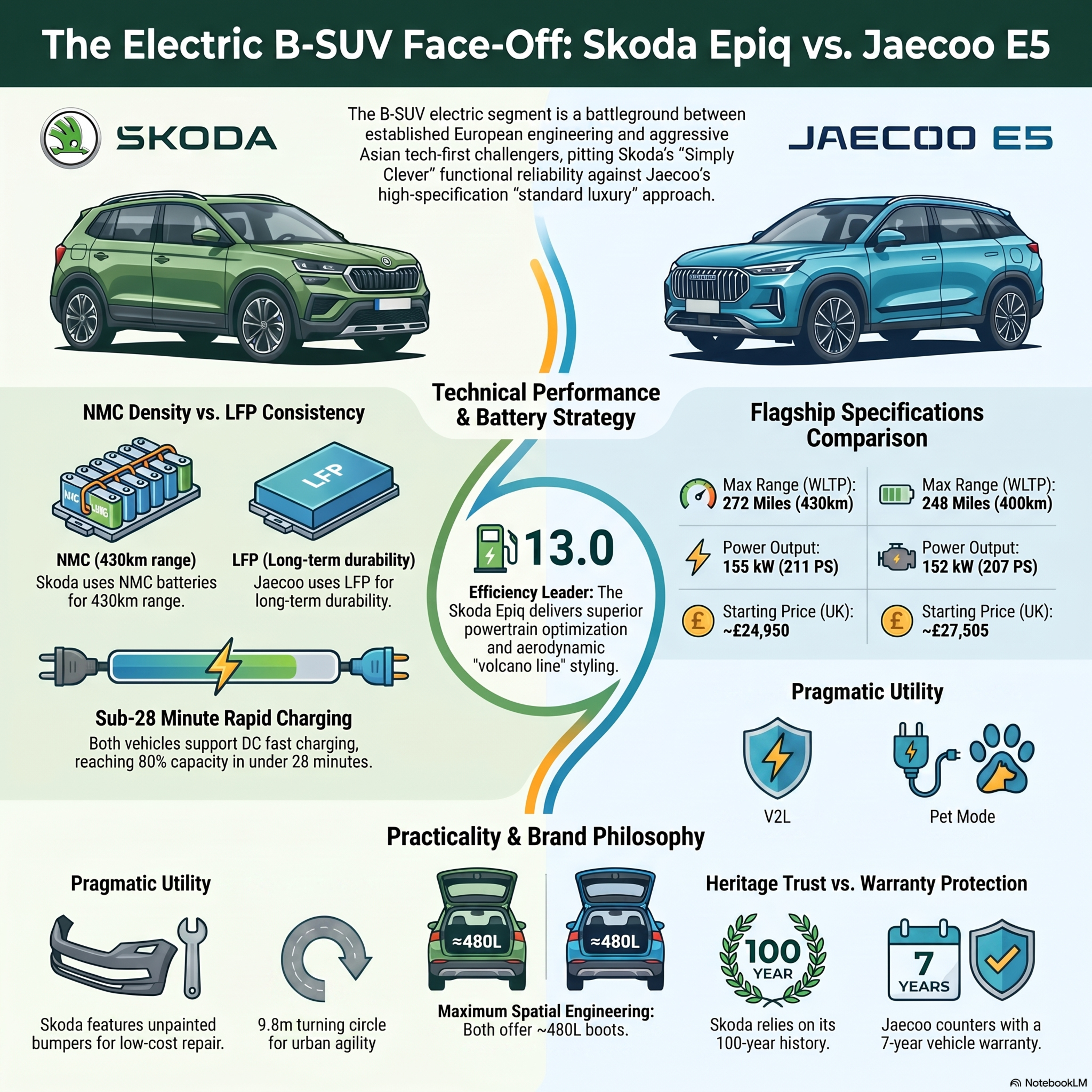 European Heritage Versus Asian Innovation: Skoda Epiq vs Jaecoo E5 episode artwork