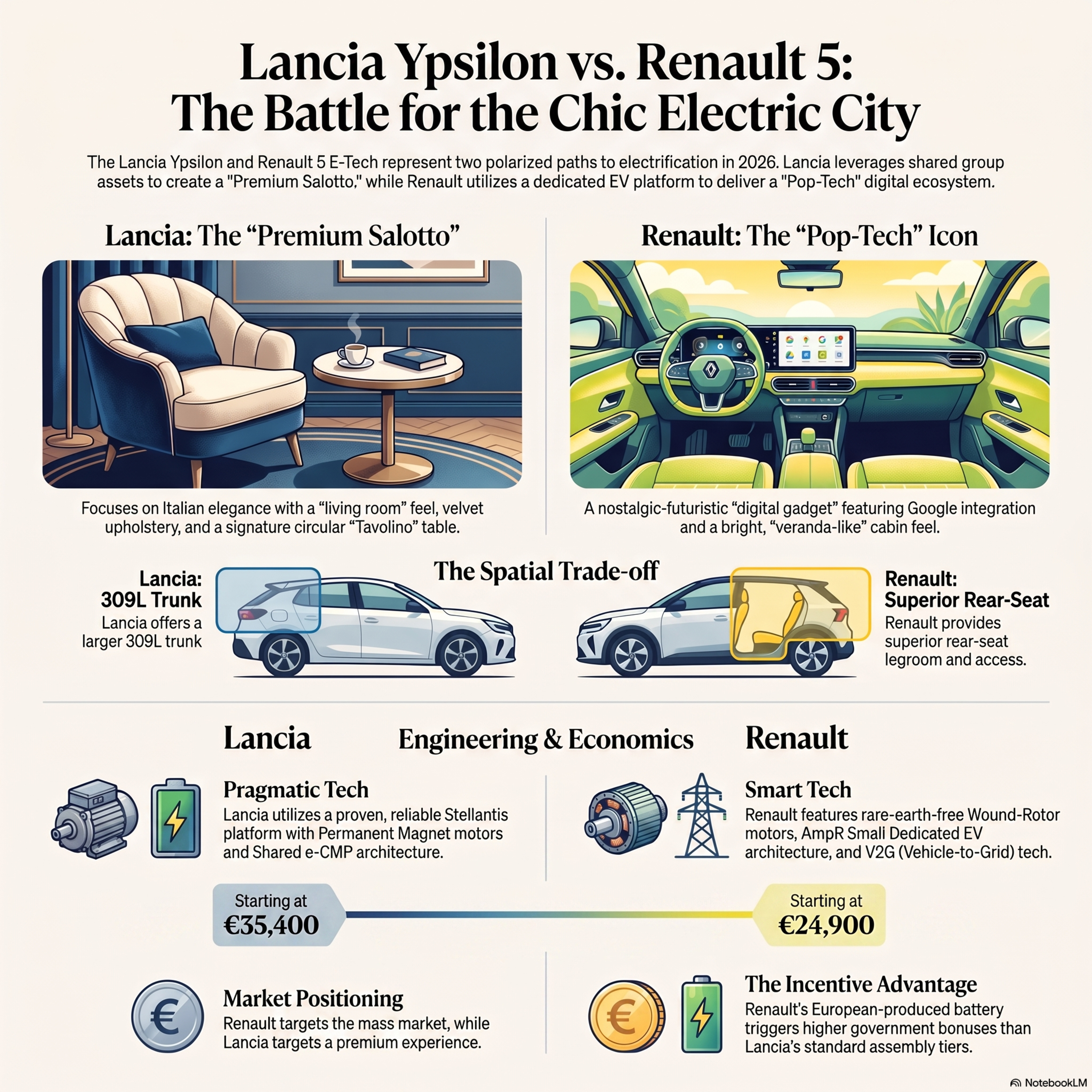 Lancia Ypsilon vs Renault 5: Electric Elegance Meets Innovation episode artwork