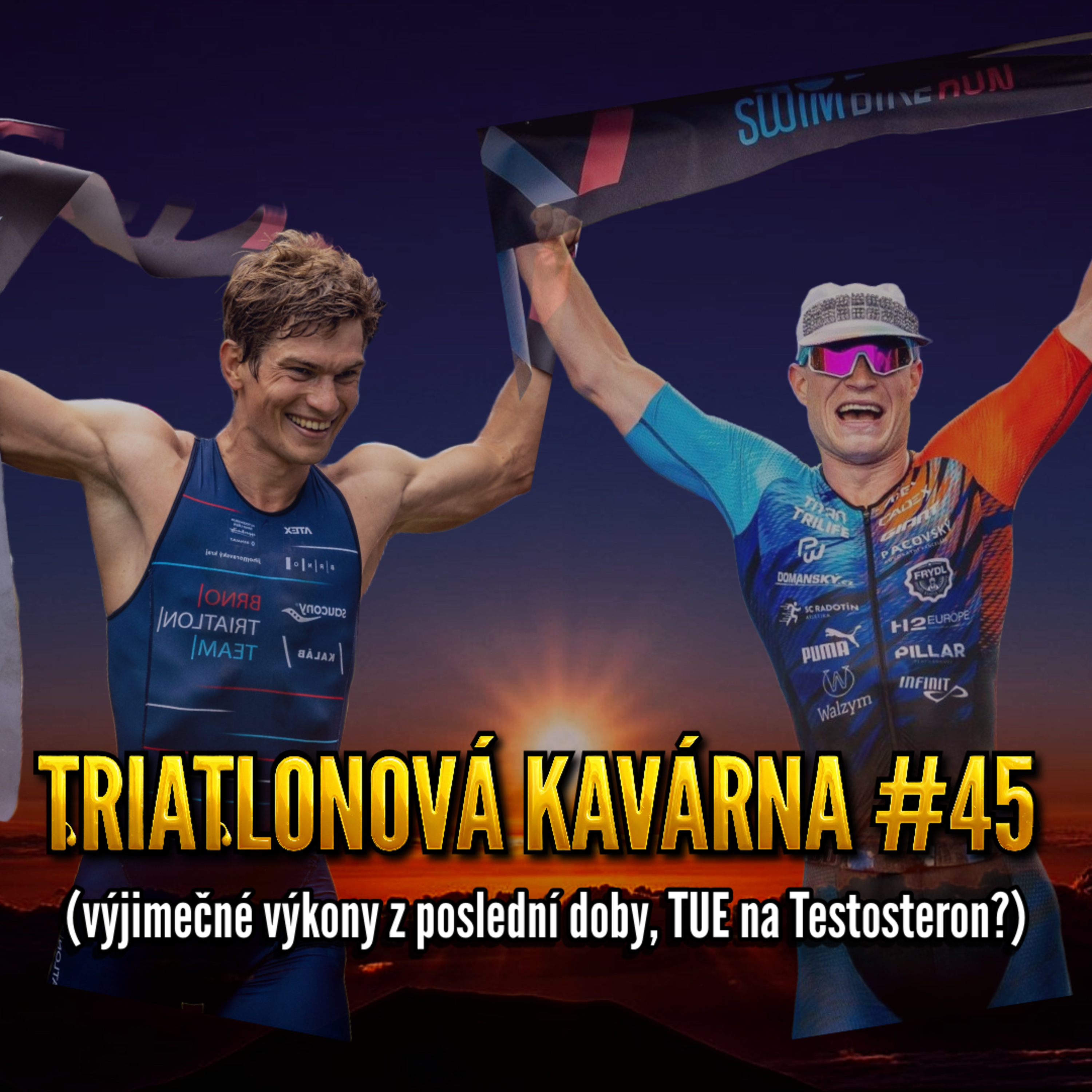 Triatlonová kavárna #45 (výjimečné výkony z poslední doby, TUE na Testosteron?)