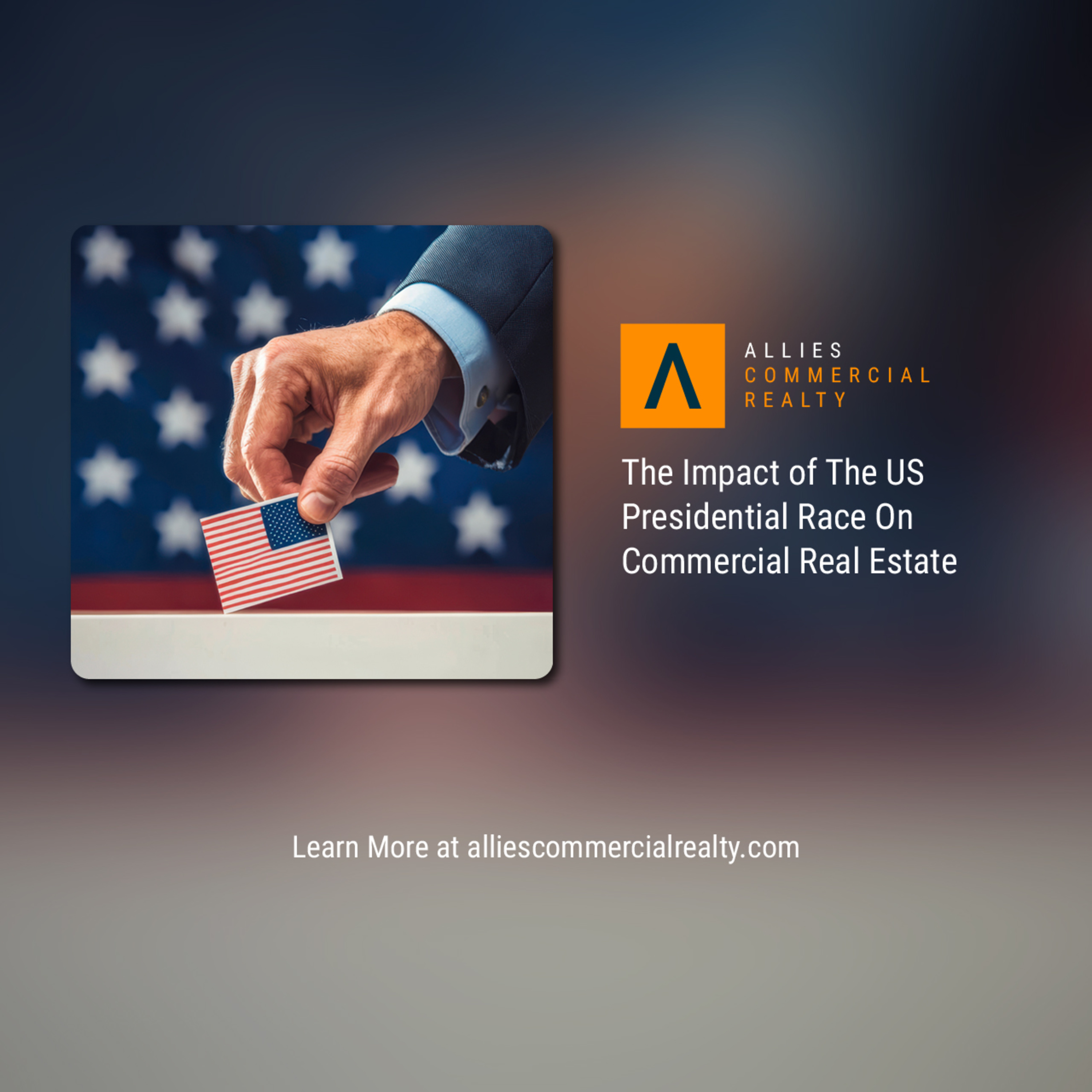 The Impact of The US Presidential Race On Commercial Real Estate episode artwork