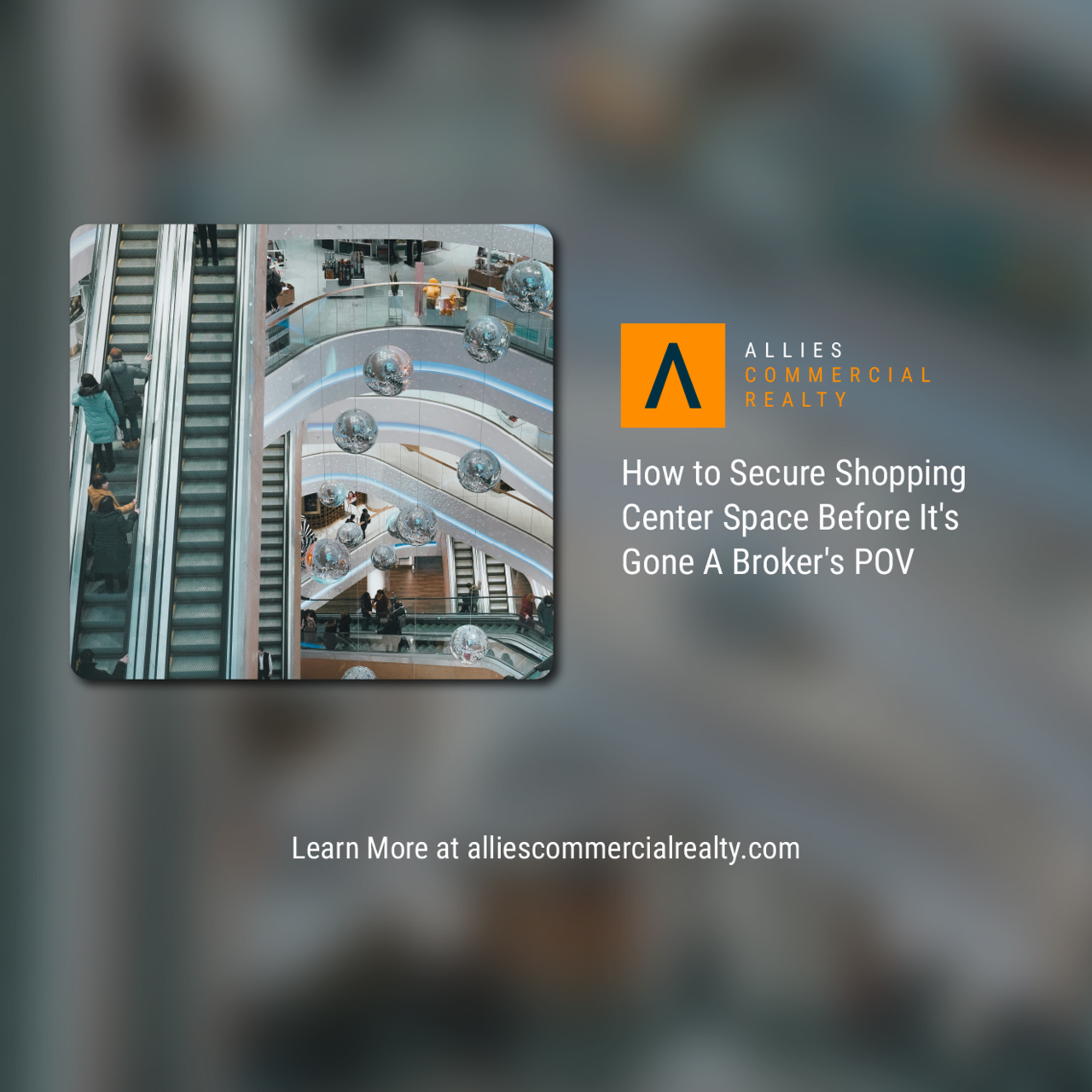 How to Secure Shopping Center Space Before It’s Gone: A Broker’s POV episode artwork