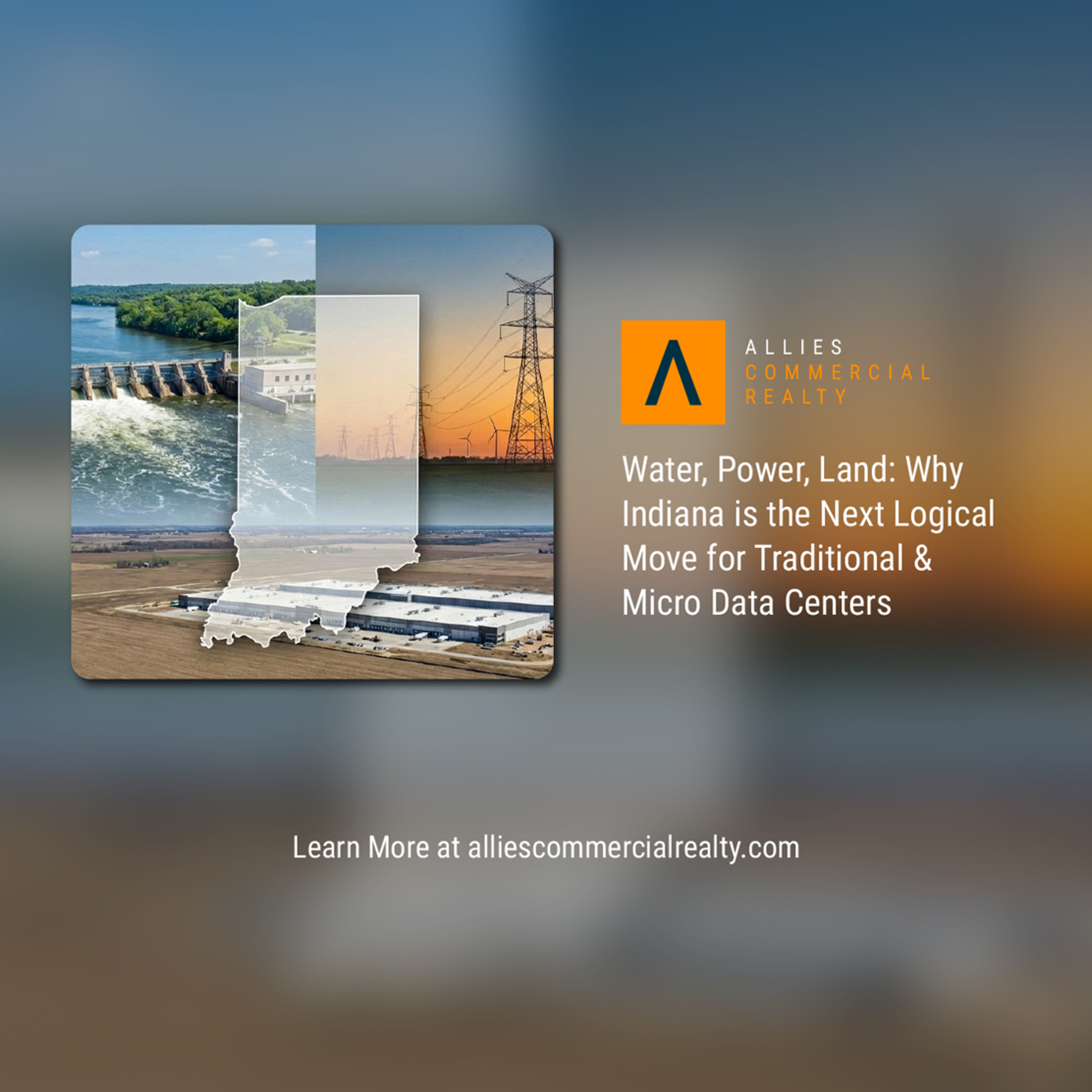 Water, Power, Land Why Indiana is the Next Logical Move for Traditional & Micro Data Centers episode artwork