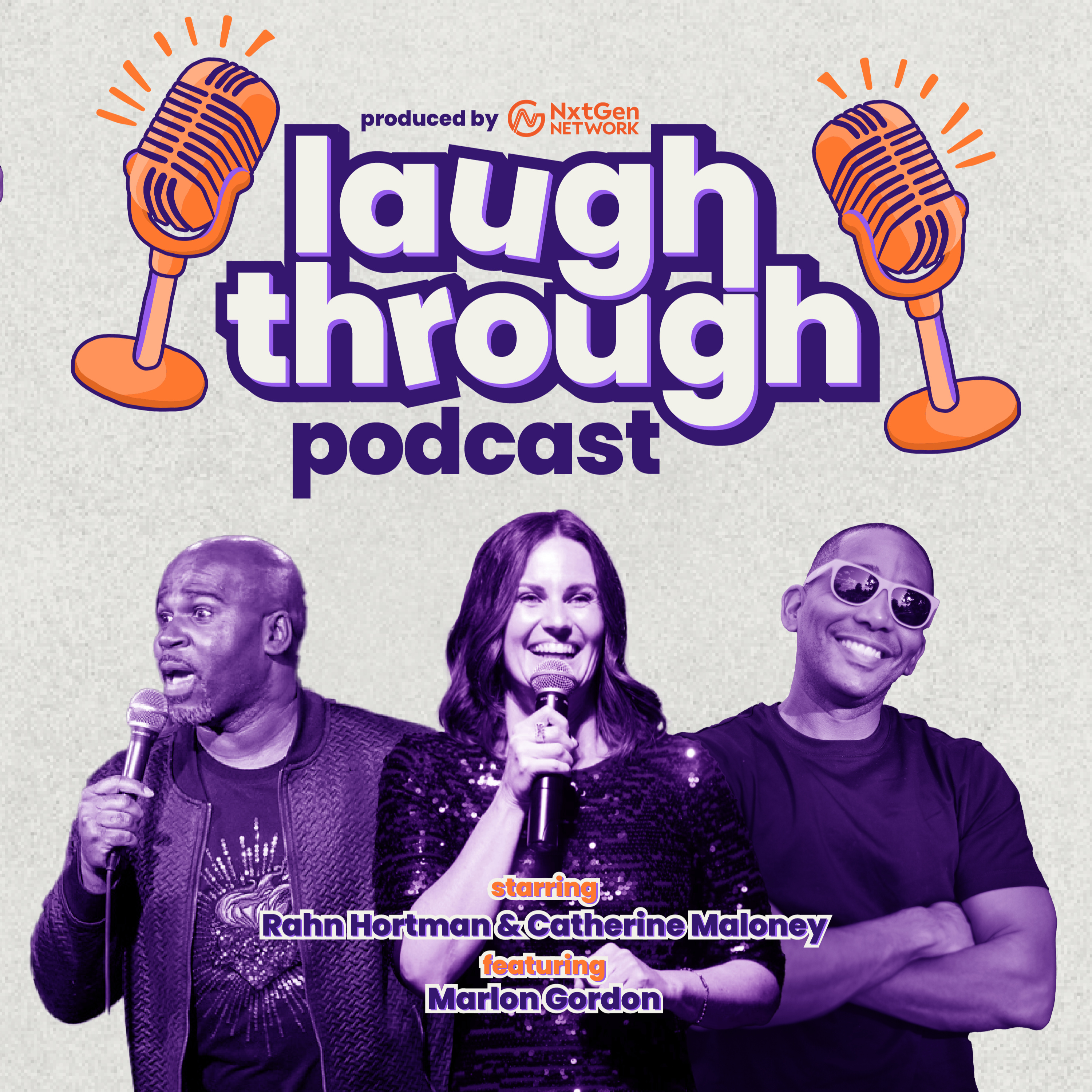 Laugh Through Podcast | The Joys and Challenges of Being a Comedian episode artwork
