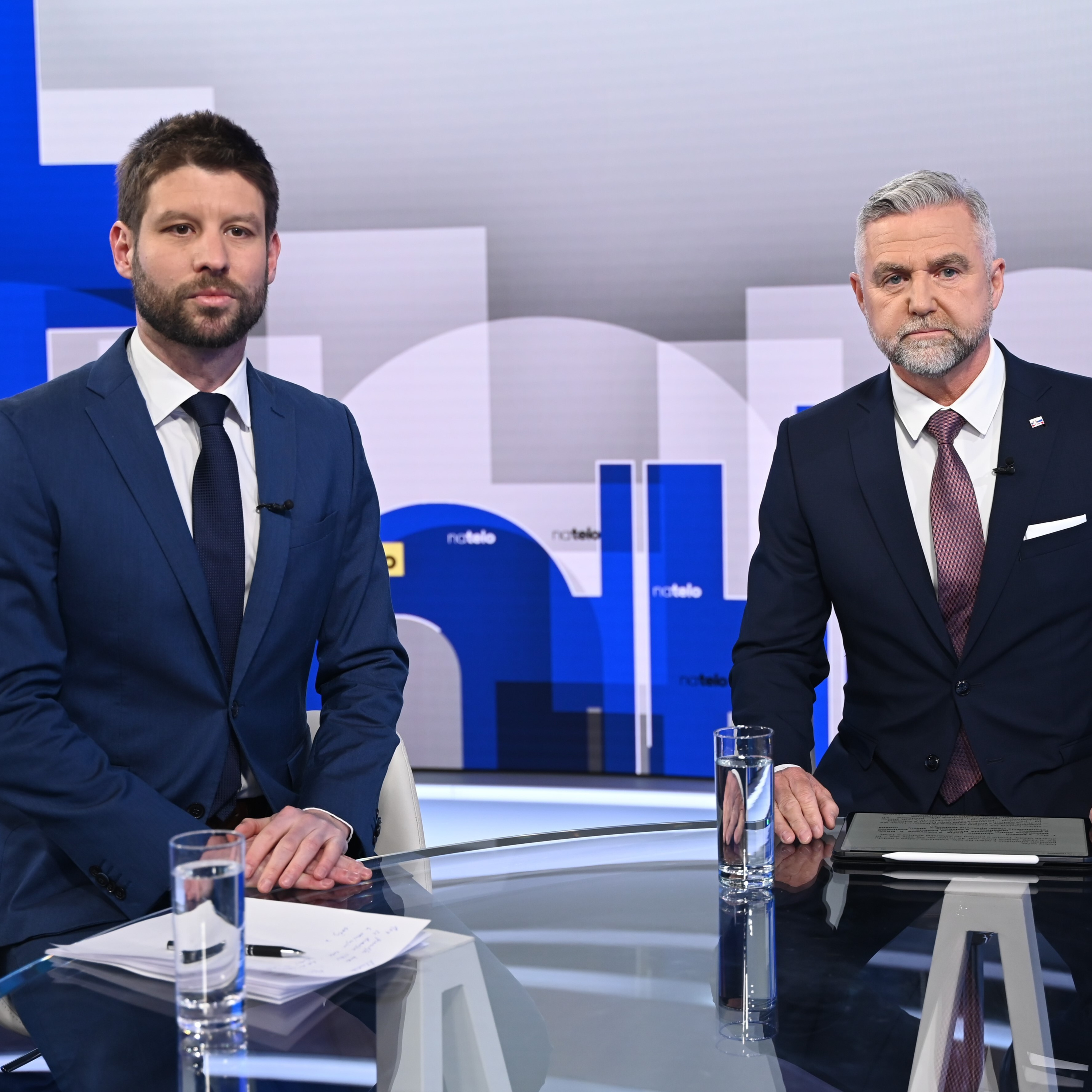 Na telo (9. 2.): Tibor Gašpar (Smer) a Michal Šimečka (PS) episode artwork