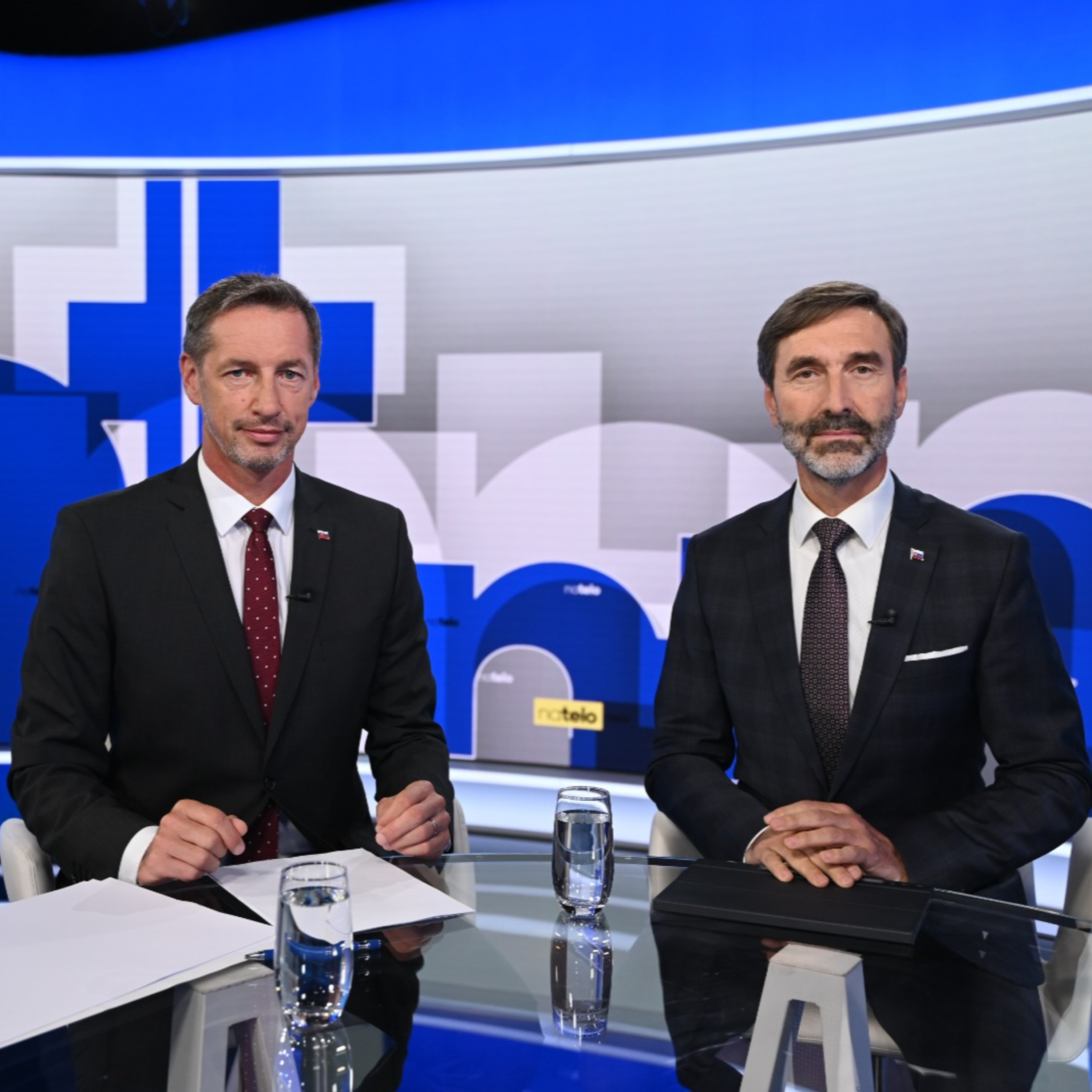Na telo (14. 9.): Juraj Blanár (Smer-SD) a Milan Majerský (KDH)