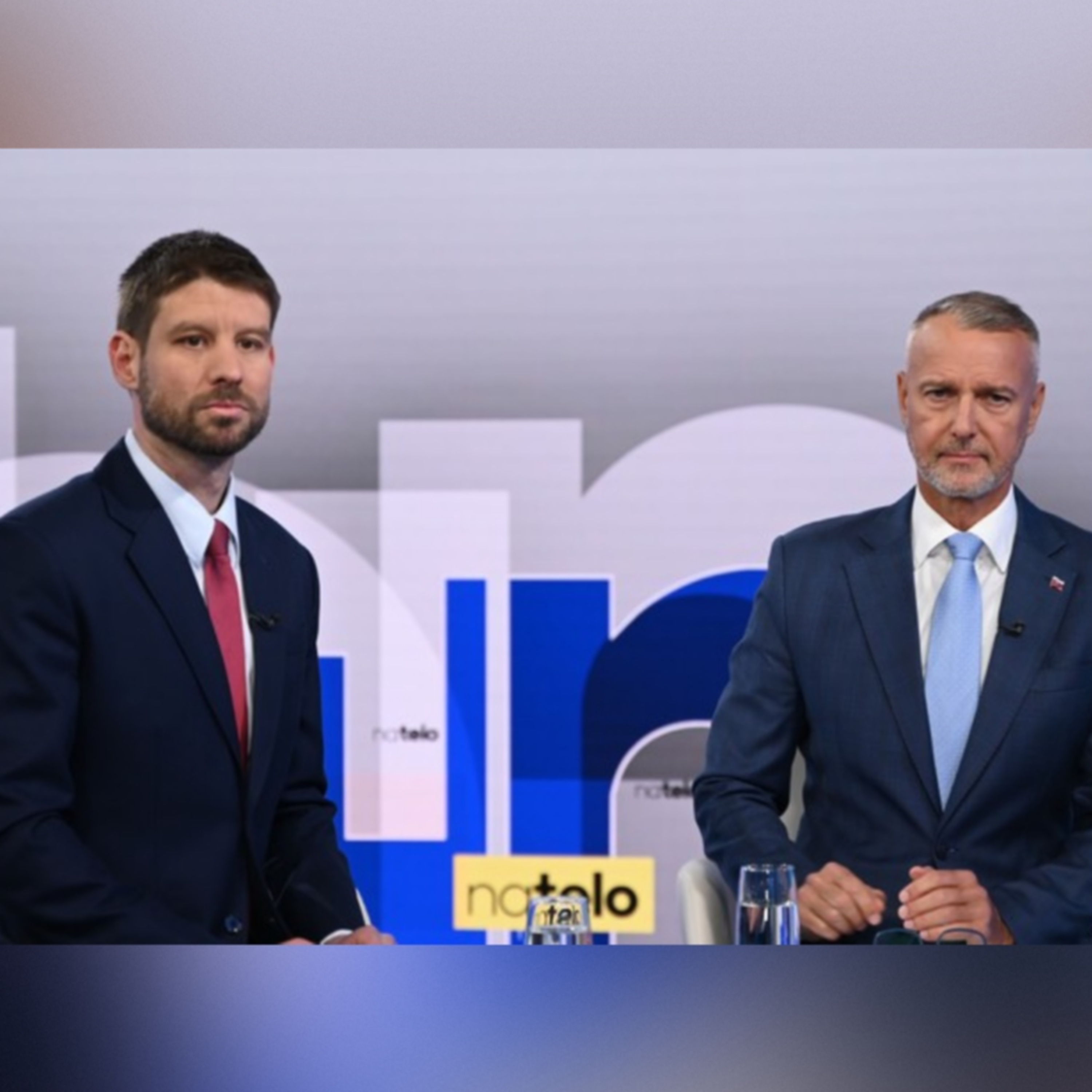 Na telo (25. 1.): Richard Raši (Hlas-SD) a Michal Šimečka (PS)