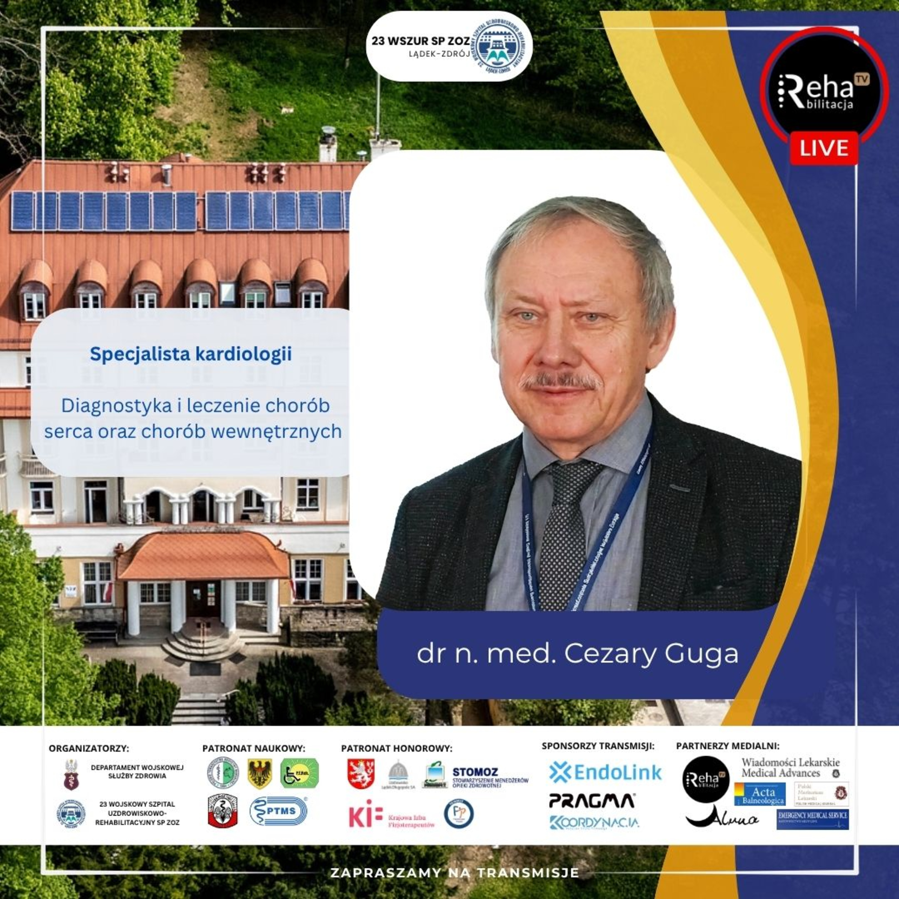 Rehabilitacja kardiologiczna – dr n. med. Cezary Guga o prewencji i leczeniu pacjentów | Lądek 2025 episode artwork