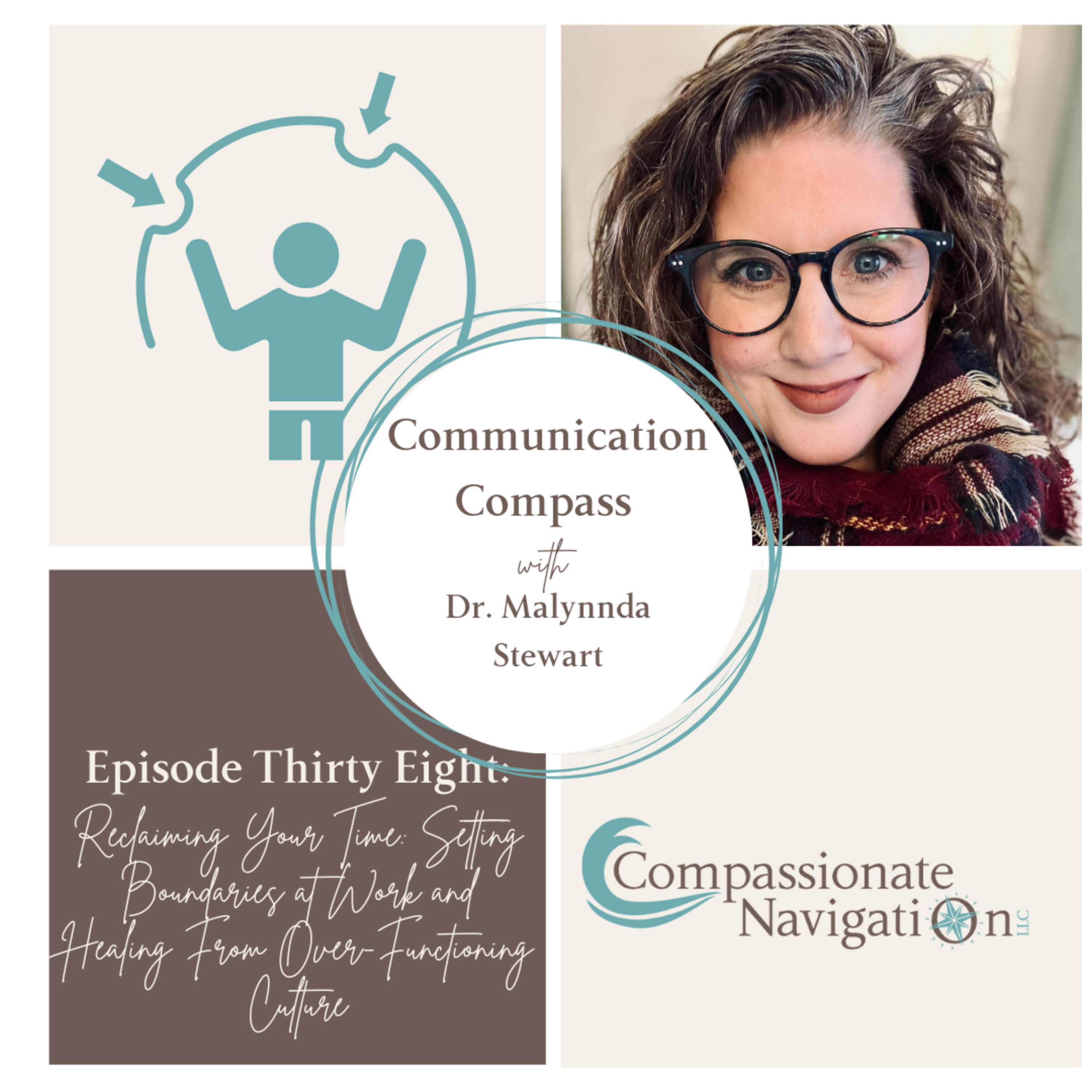 Episode 38: Reclaiming Your Time: Setting Boundaries at Work and Healing From Over-Functioning Culture episode artwork