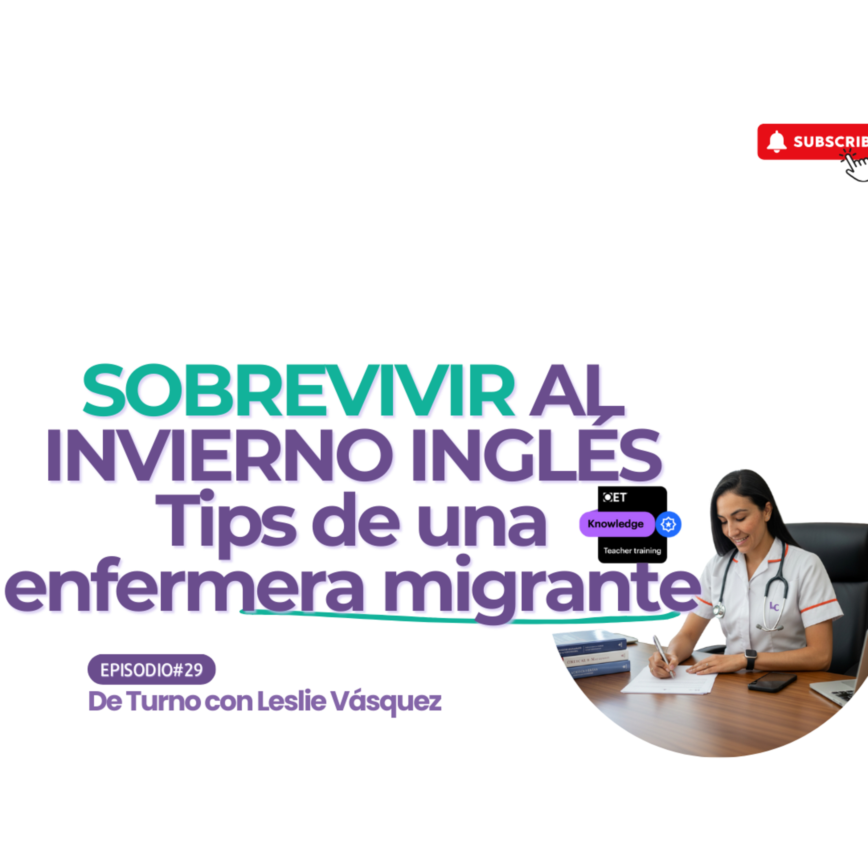 Portada de De turno con Leslie Vasquez