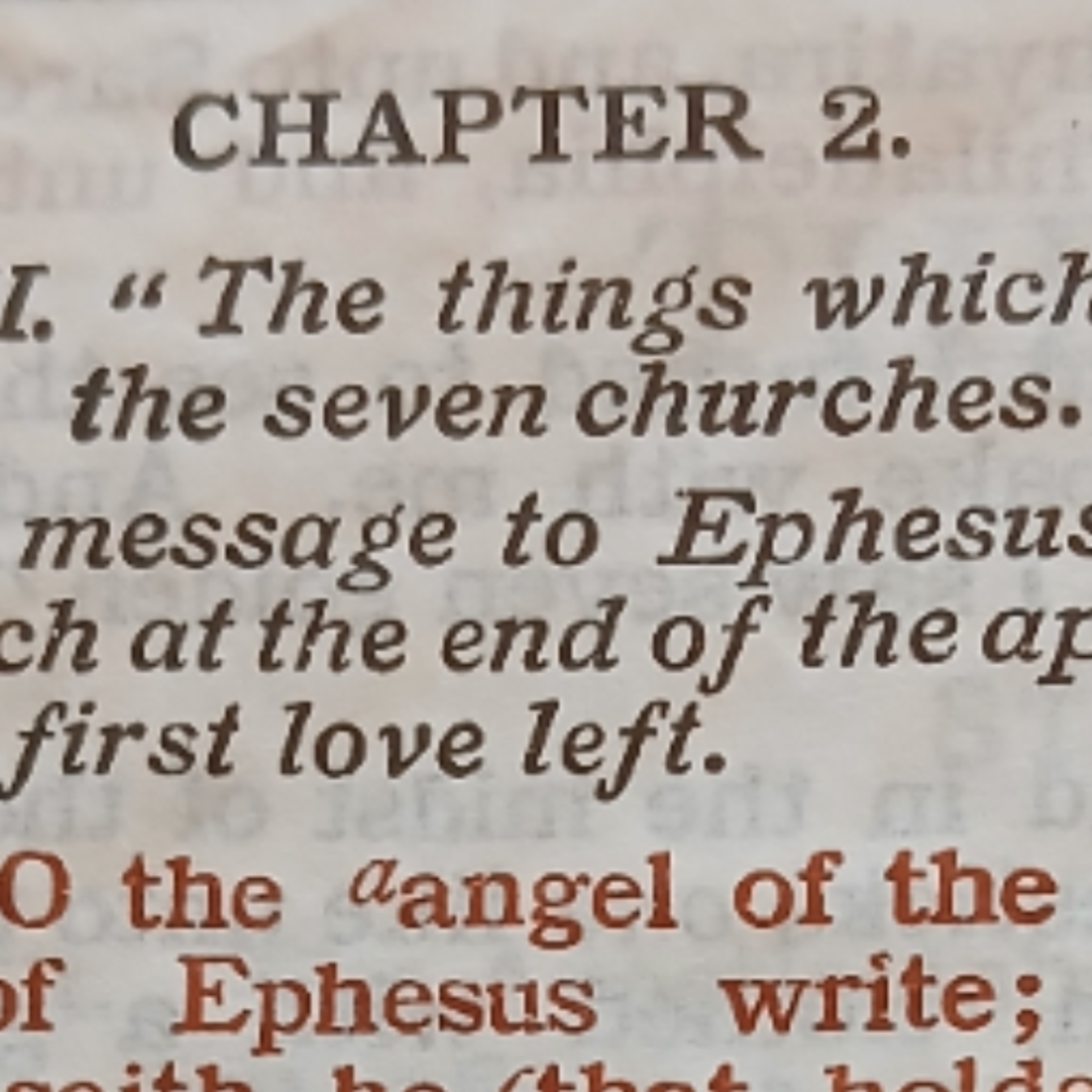 Revelation chapter 2