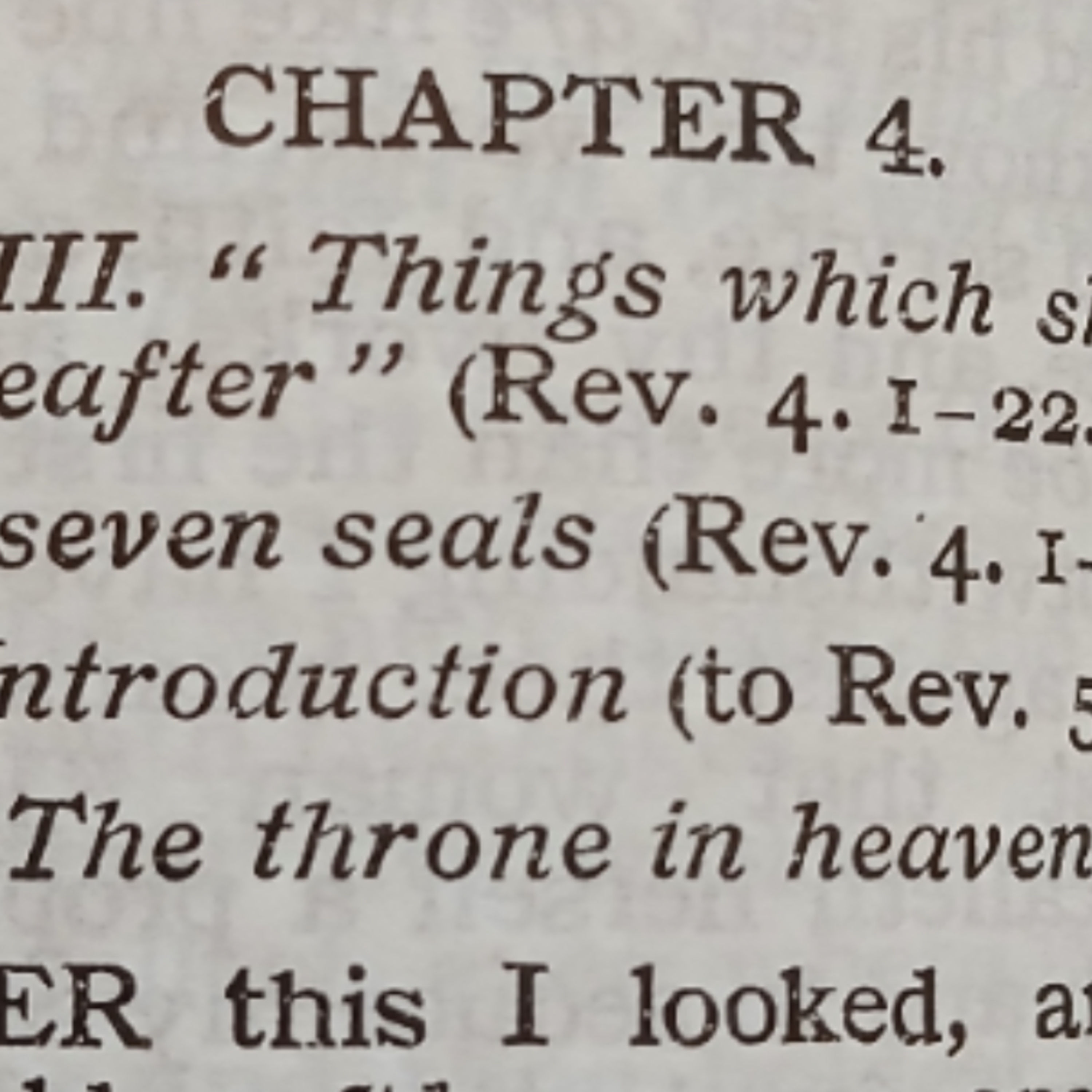Revelation chapter 4