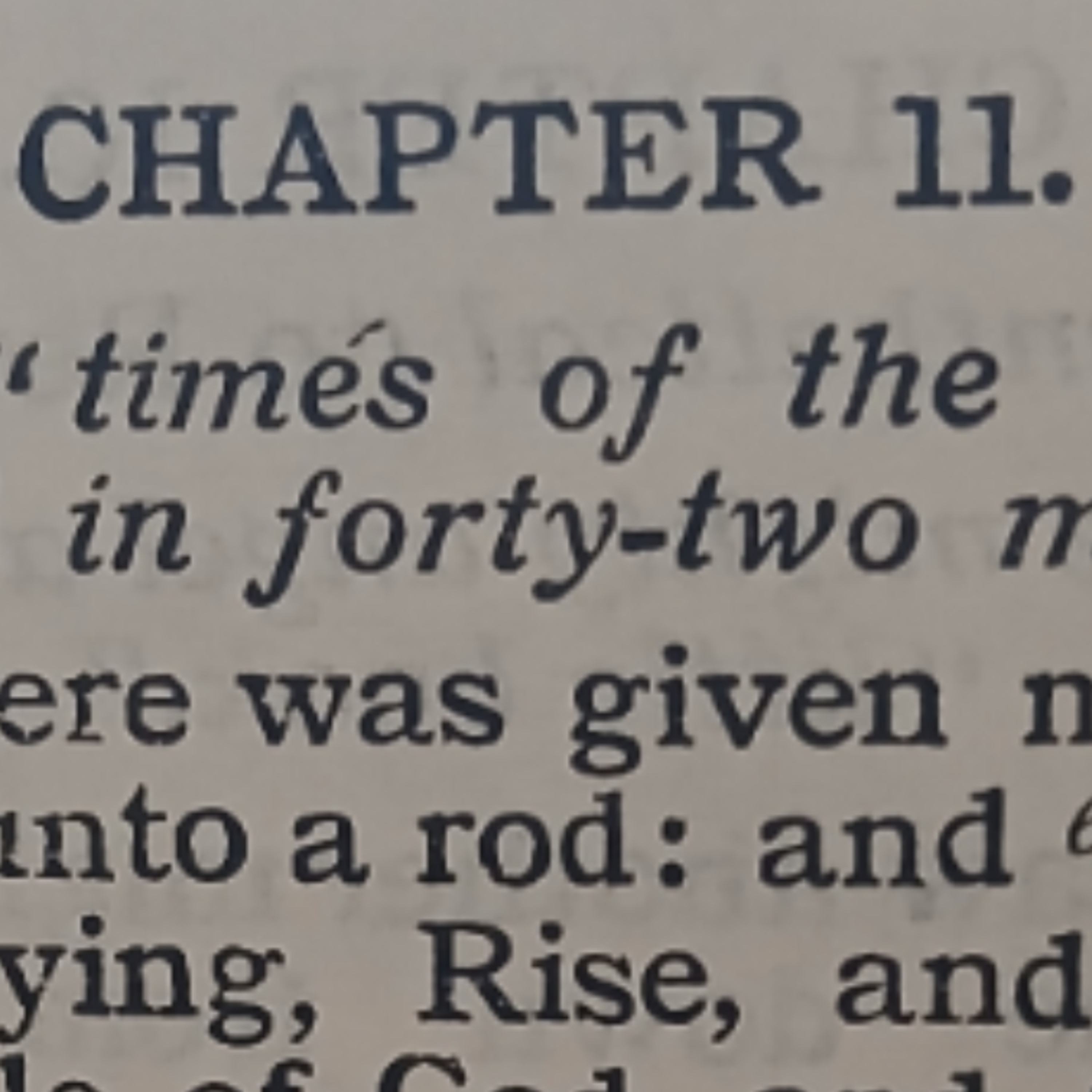Revelation chapter 11