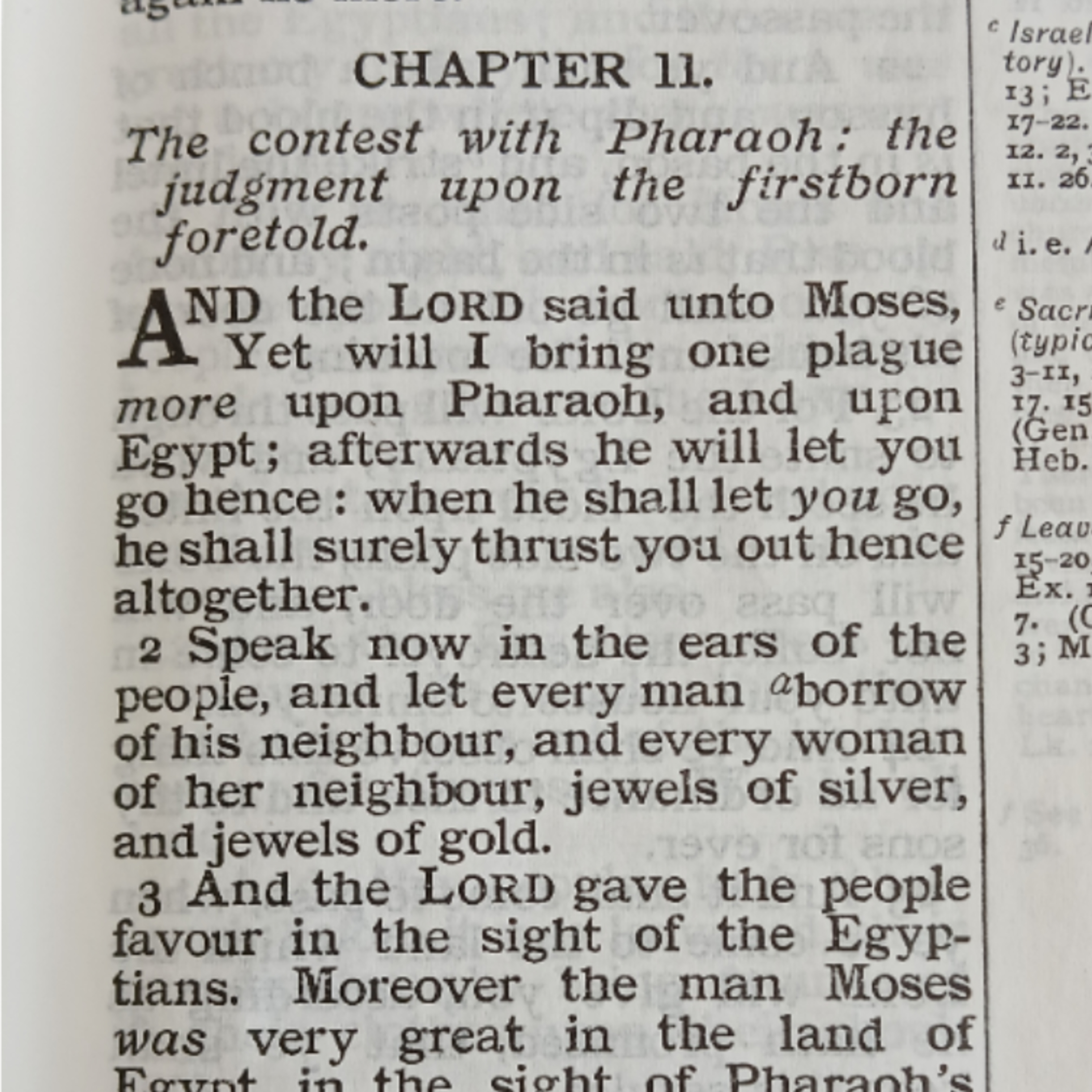 Exodus chapter 11