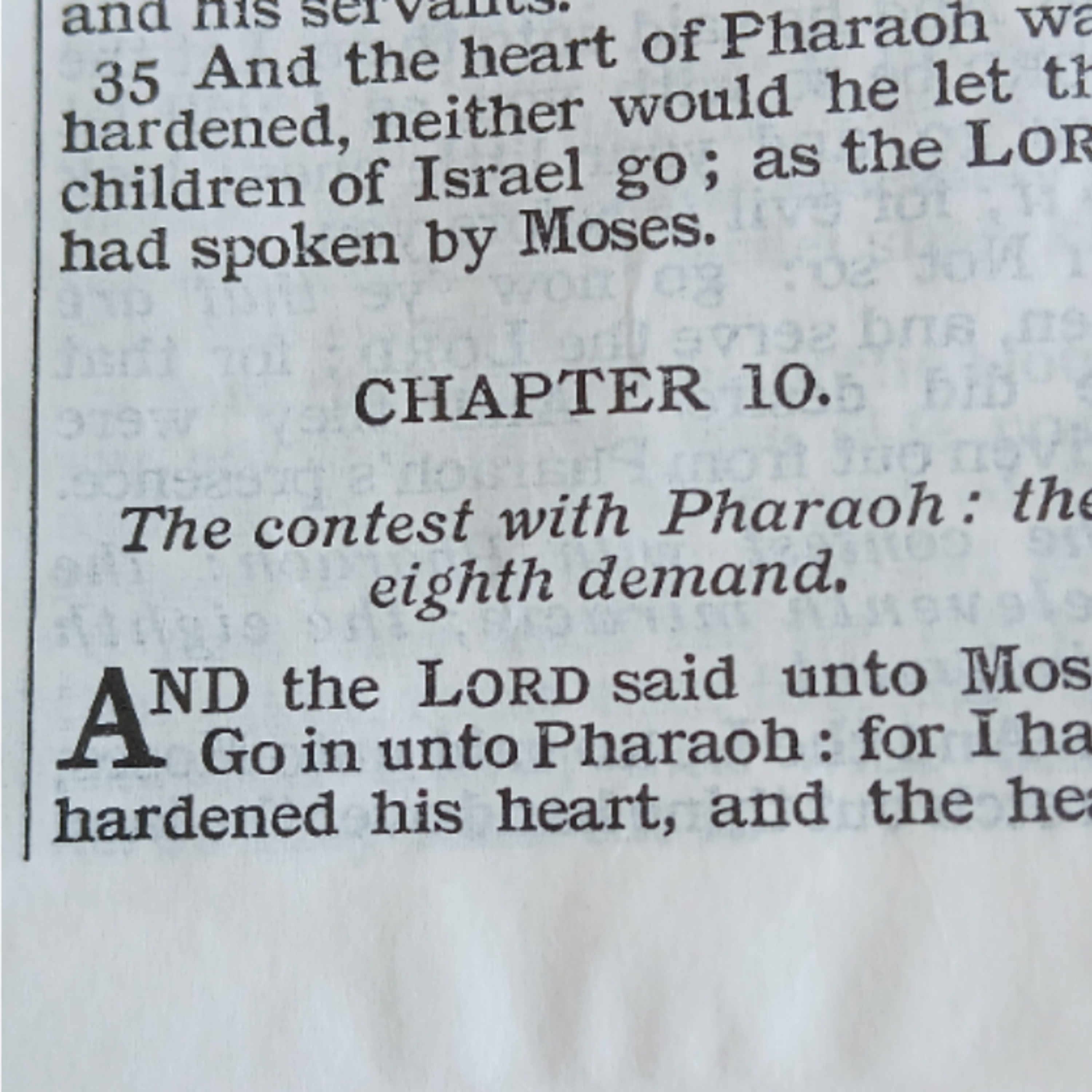 Exodus chapter 10