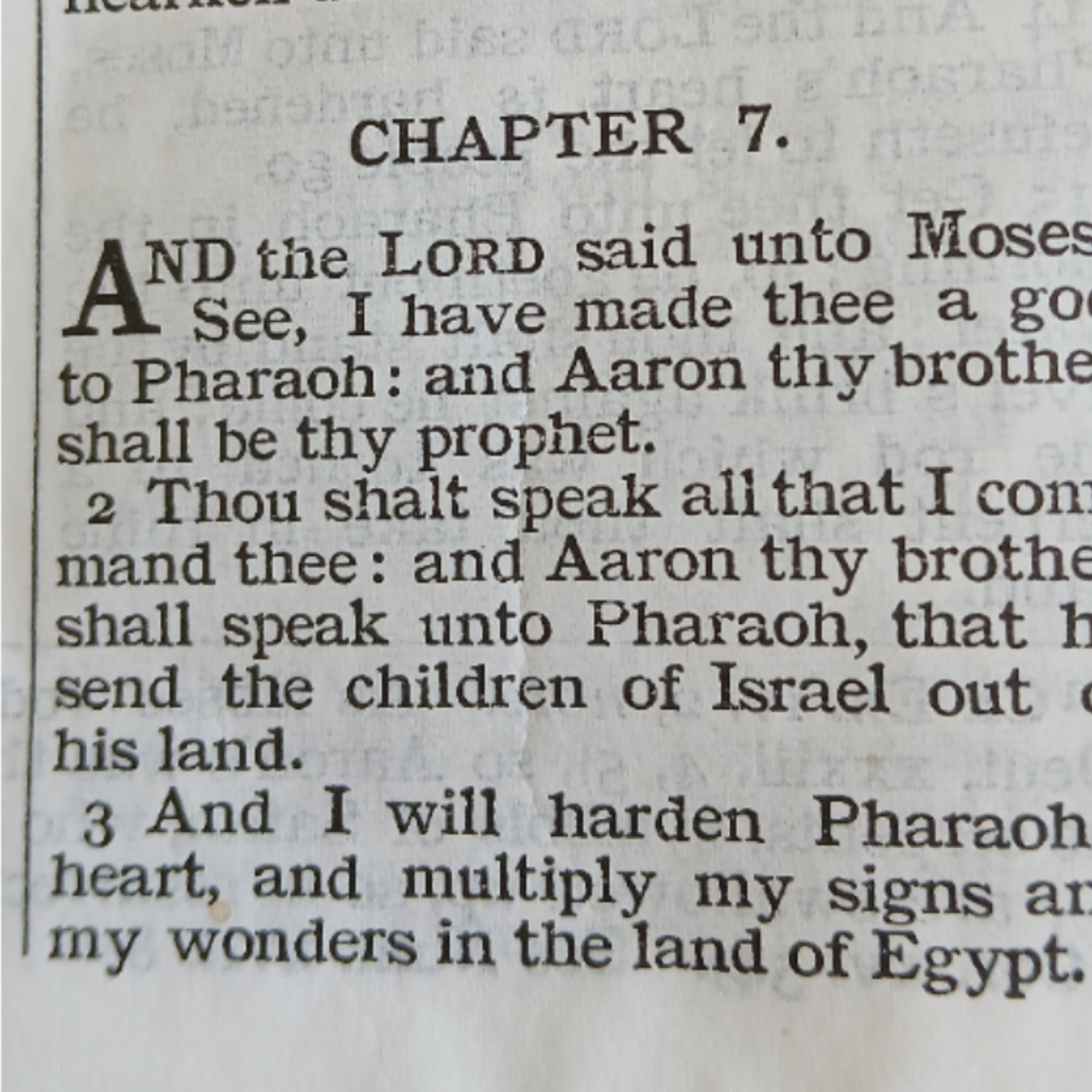 Exodus chapter 7