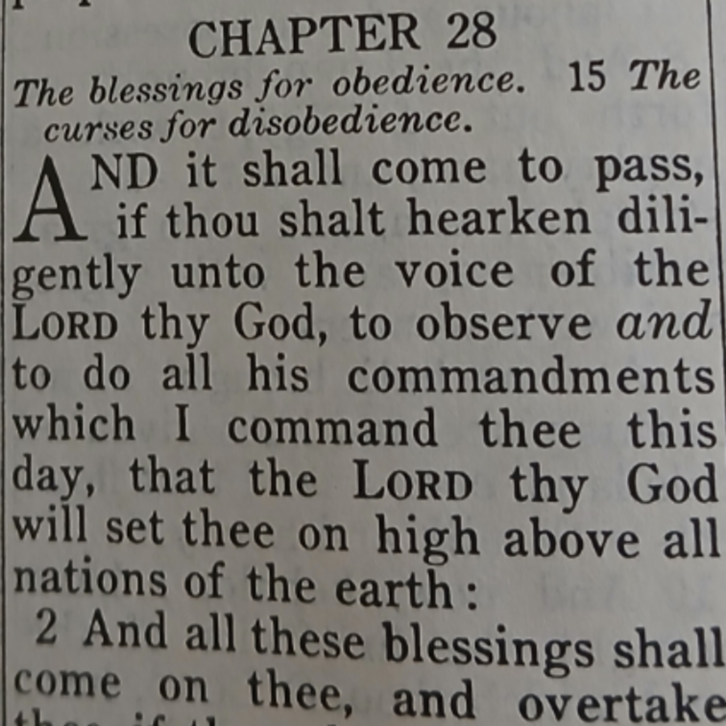 Deuteronomy chapter 28 episode artwork