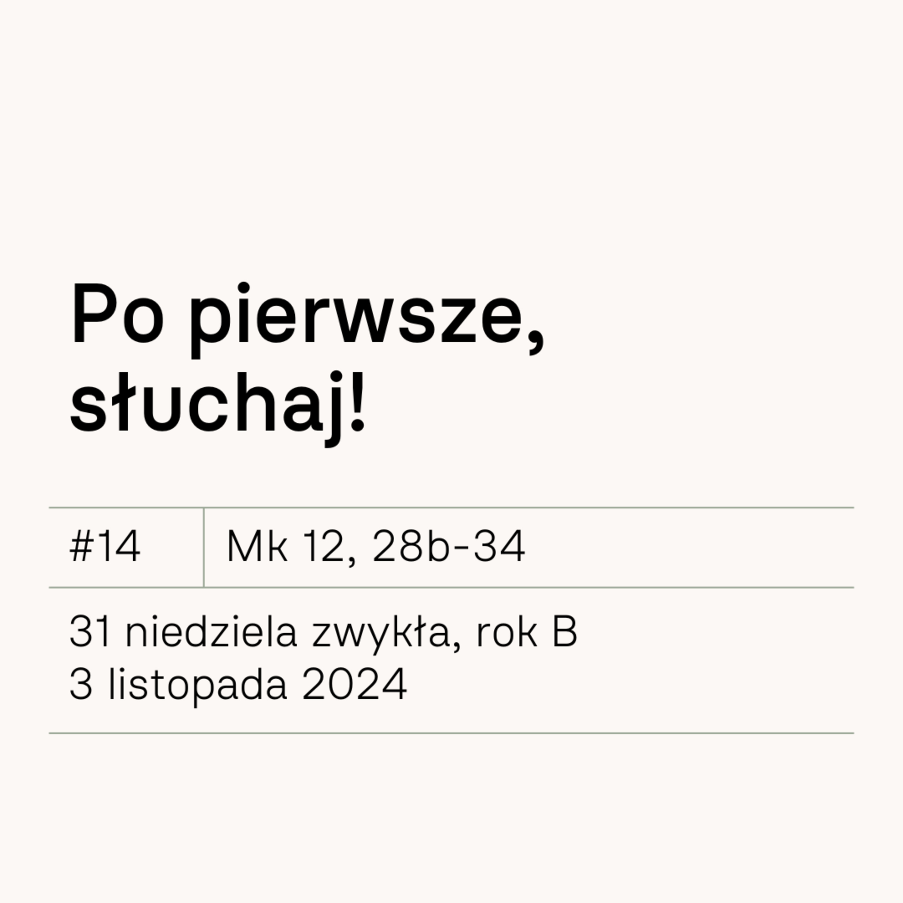 #14 Słuchaj! episode artwork