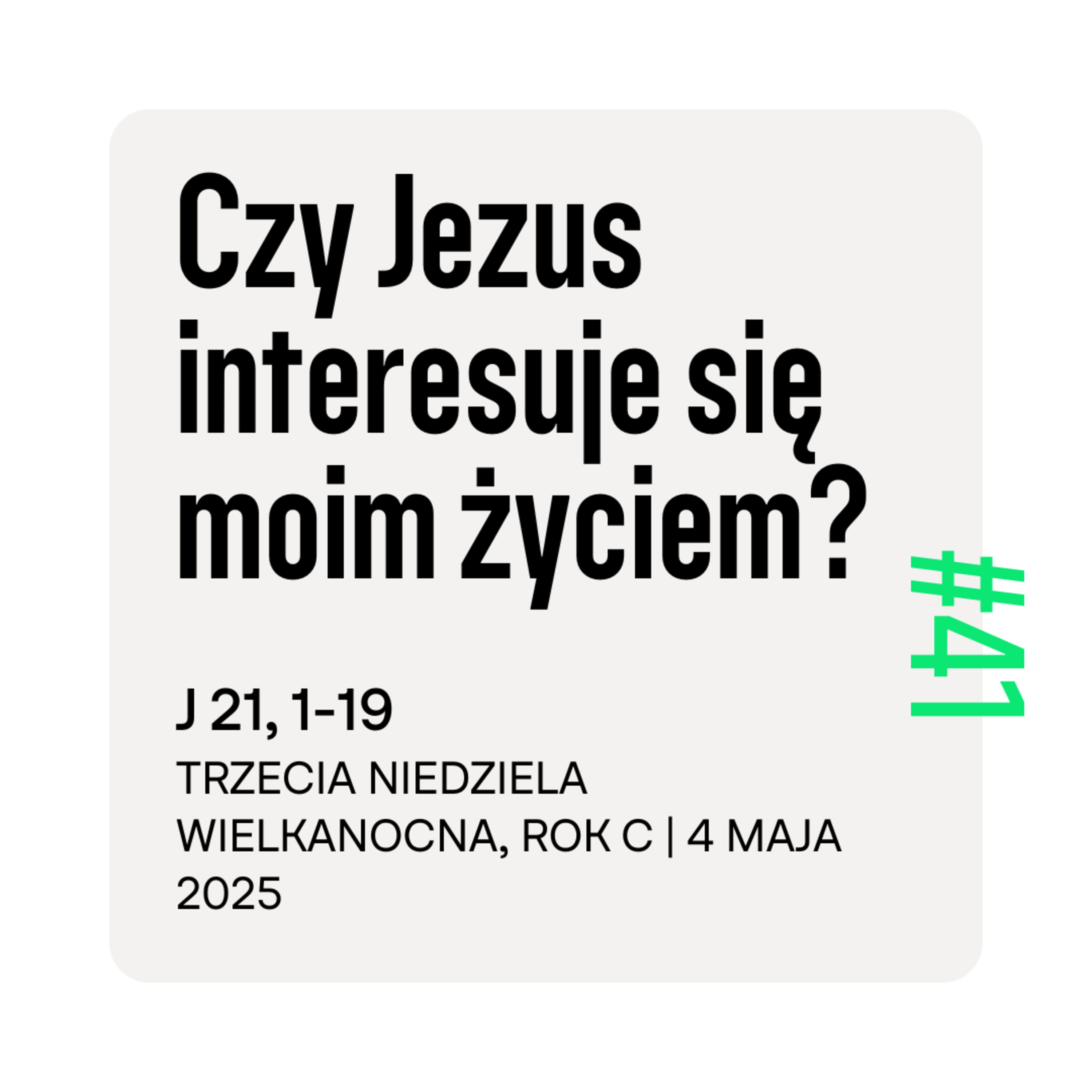 #41 czy Jezus interesuje się moim życiem? episode artwork