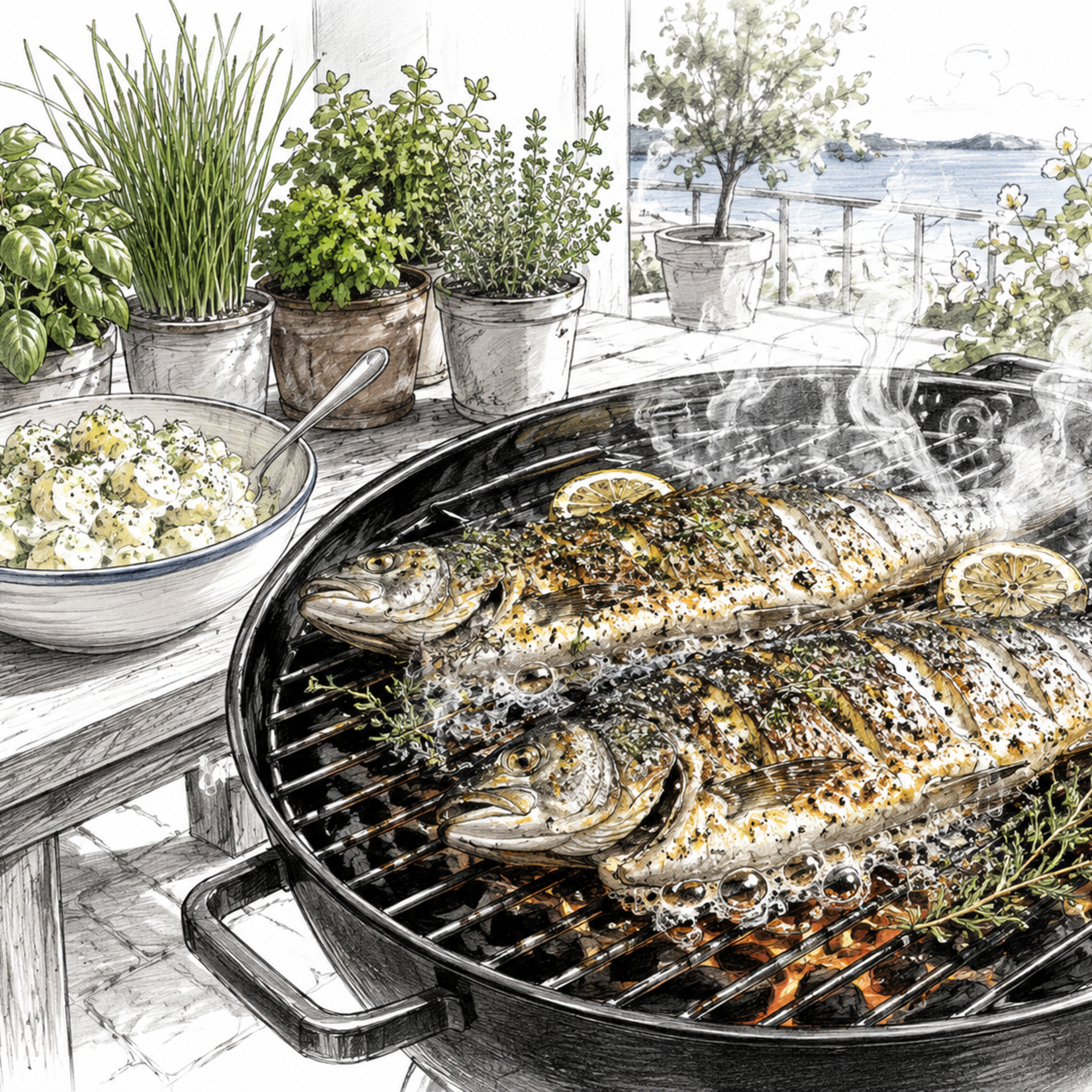 Smag på Sønderjylland med Jesper Koch | Fisk på grillen episode artwork