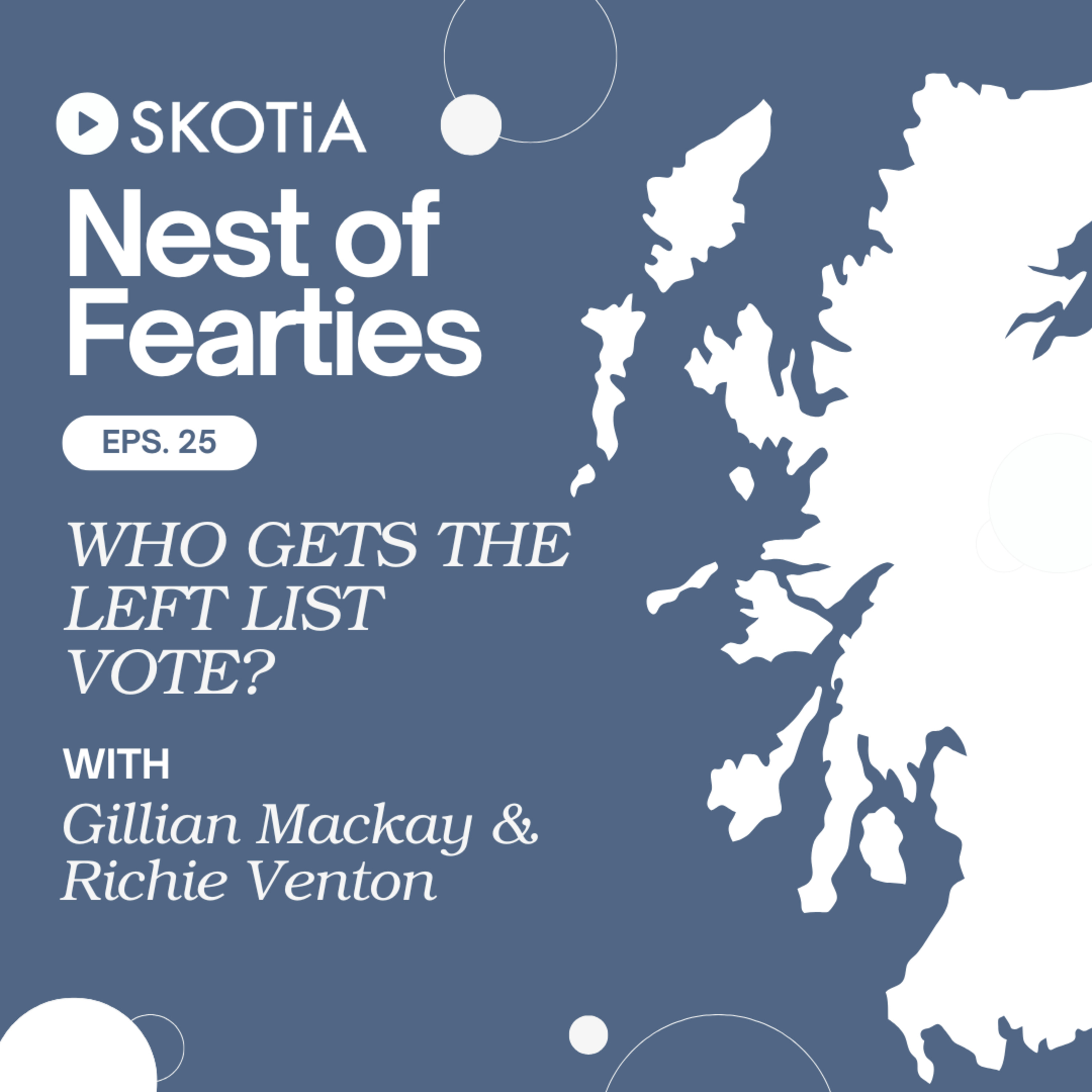 Nest of Fearties #25: Who Gets the Left List Vote?  episode artwork