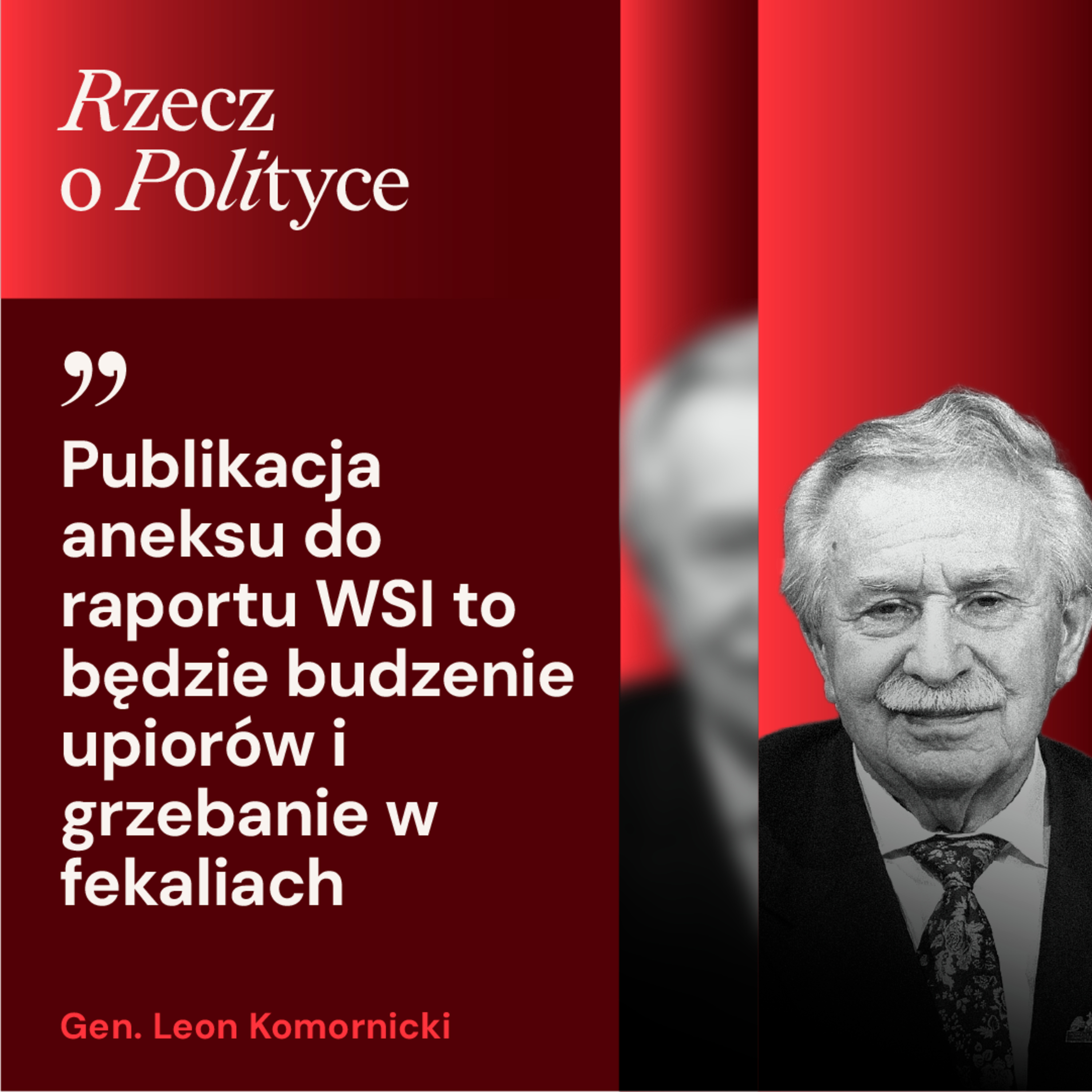 „Amerykanie mają nas kochać z urzędu?”. Gen. Leon Komornicki komentuje sprawę żołnierzy USA